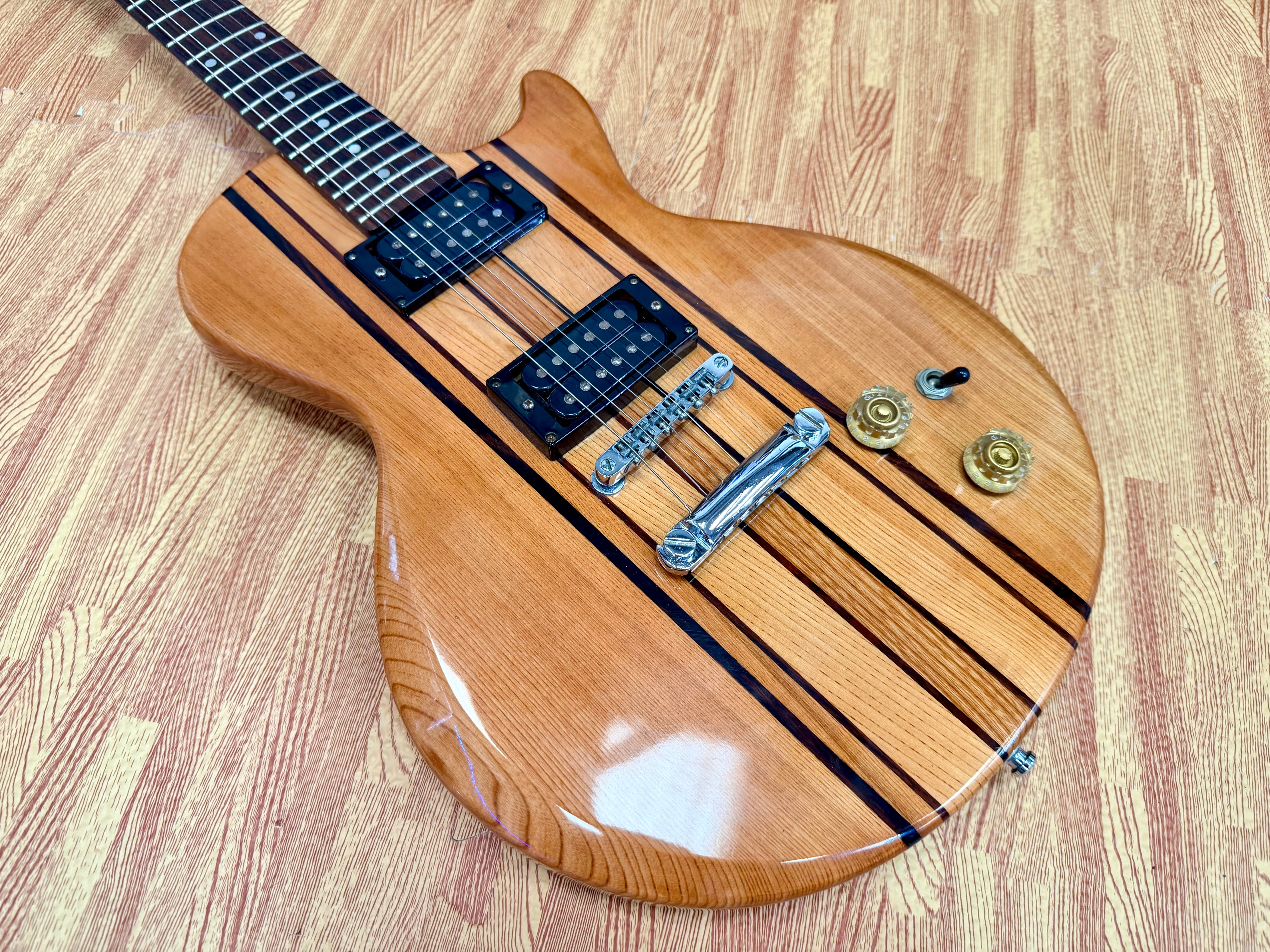 ✨RARE✨ Vintage Hondo II H732 ML De Luxe Series Humbug Natural~ Korea 1980’s!