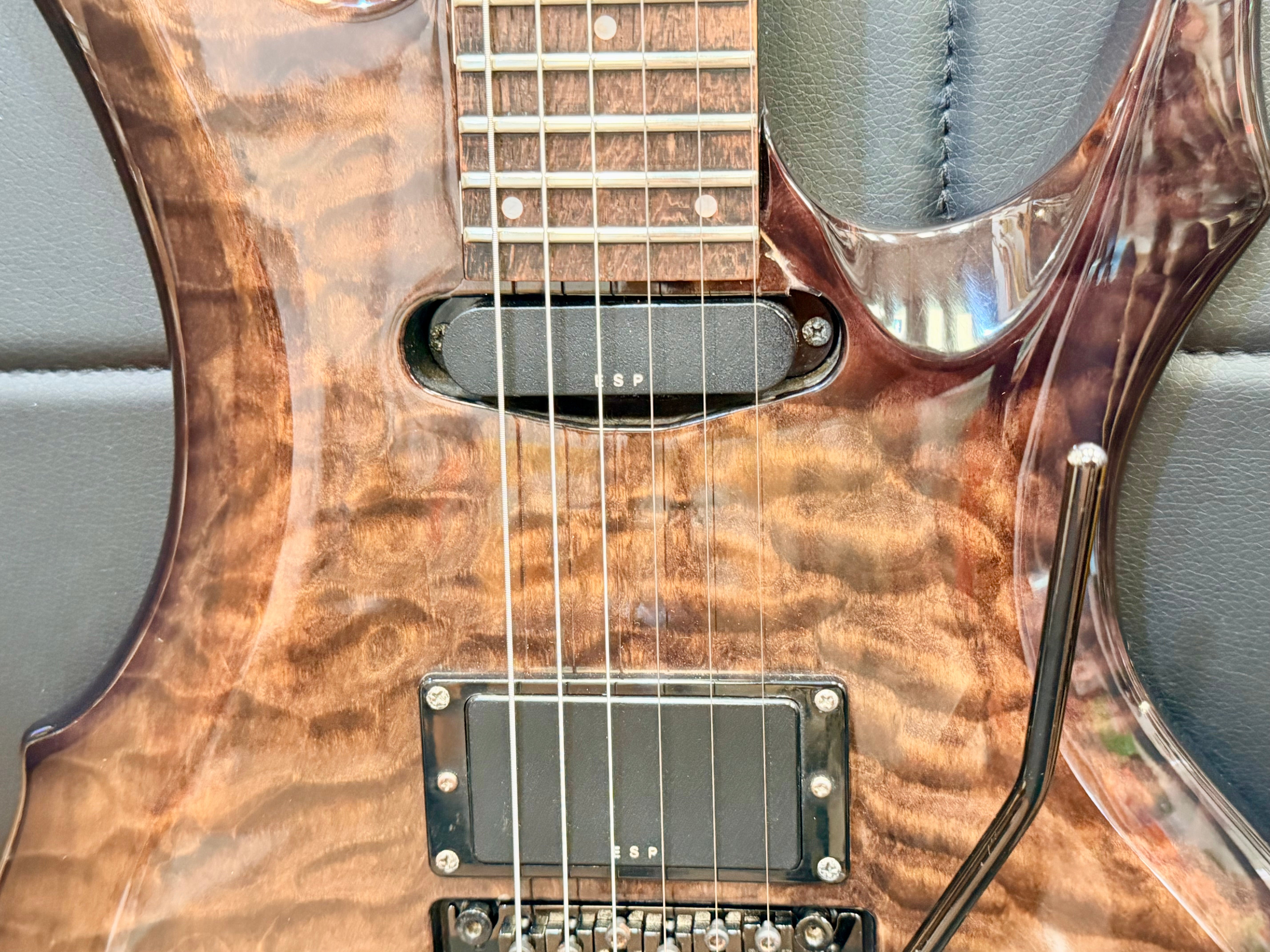 🔥00’s JAPAN🔥 ESP Edwards E-P-98A Pierrot Aiji Signature MIJ~ German Floyd Rose