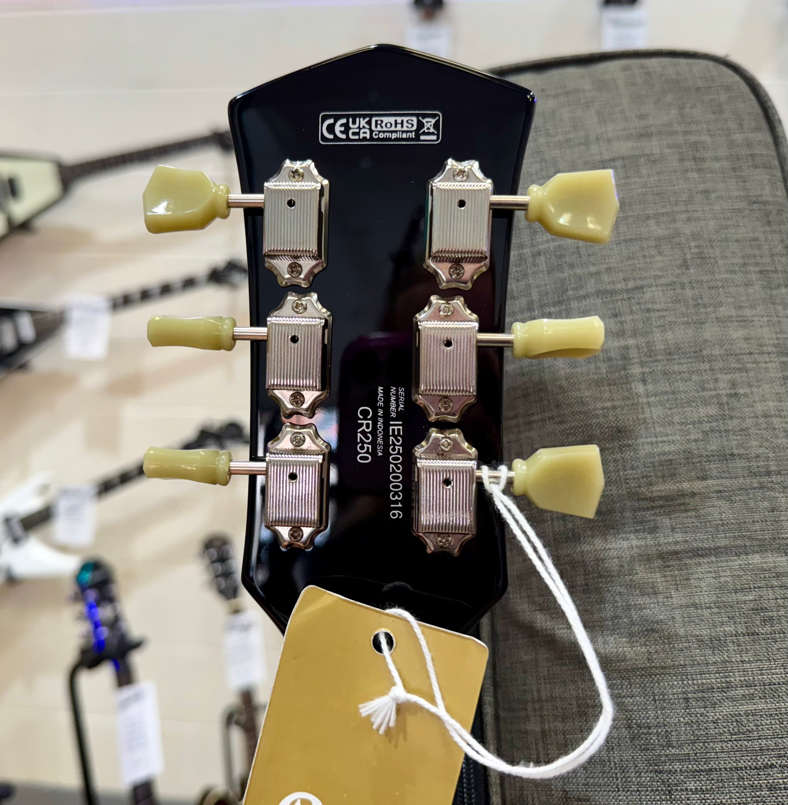 🌟 2025 LAUNCH OFFER 🌟 Cort CR250 Les Paul Guitar~ Dark Blue Burst + BAG!