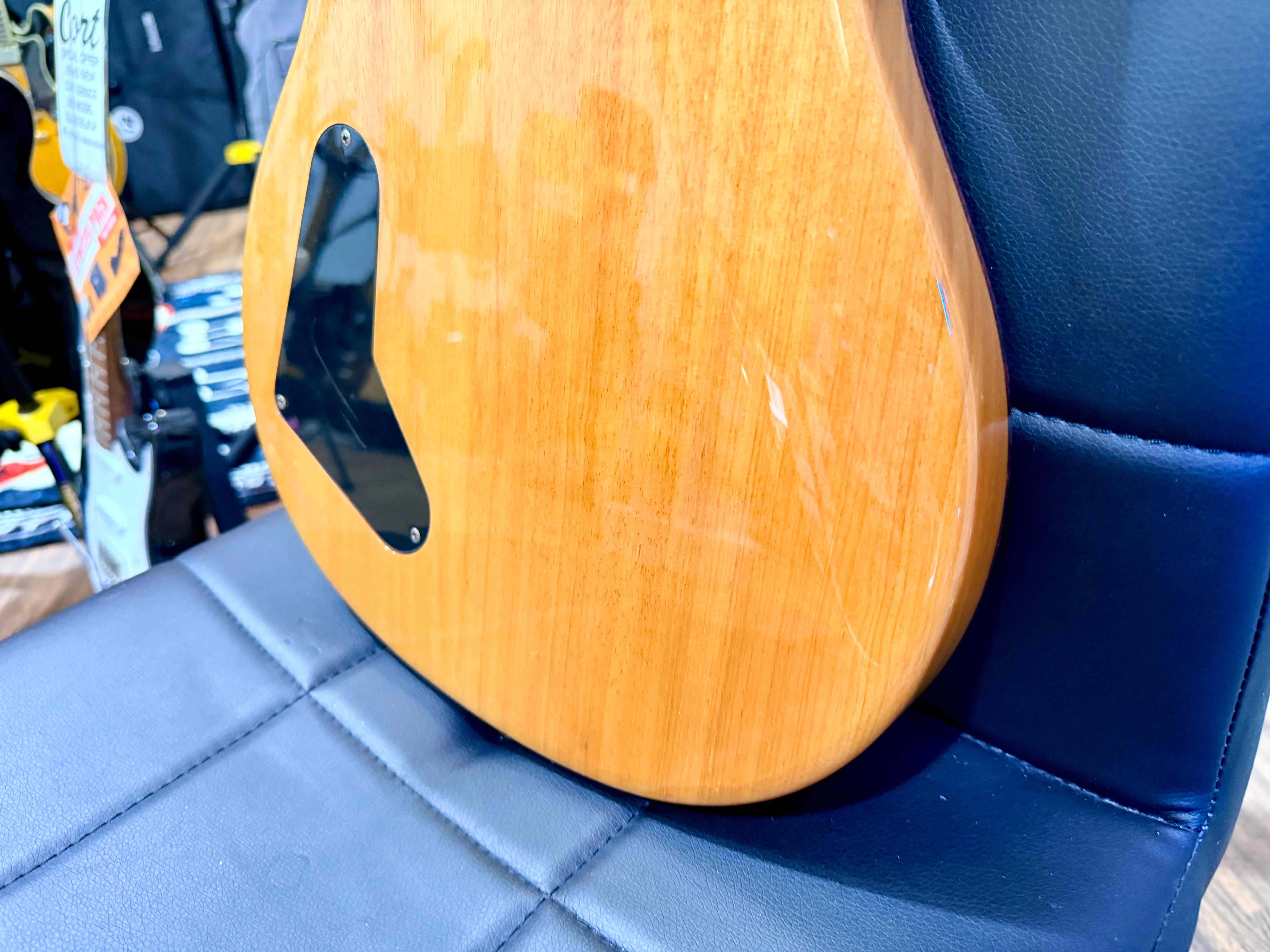 ⚡️RARE⚡️ PRS SE Exotic Custom 22 Semi-Hollow Swamp Ash Quilt~ Limited Run~ 2017!