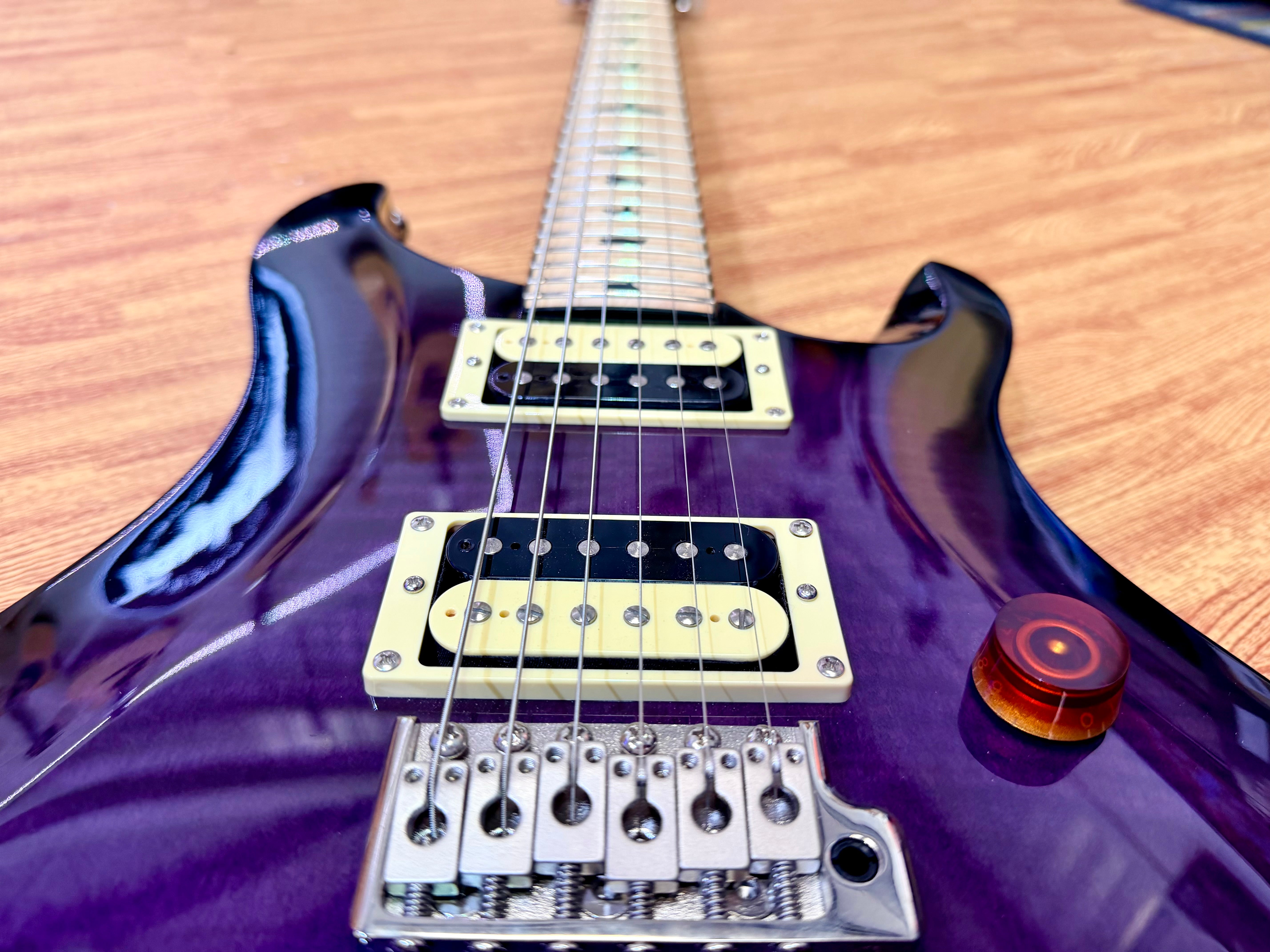 ⚡️2019⚡️ PRS SE Custom 24 Ltd Edition~ Purple Mist~ Satin Maple Neck~ Cherished!