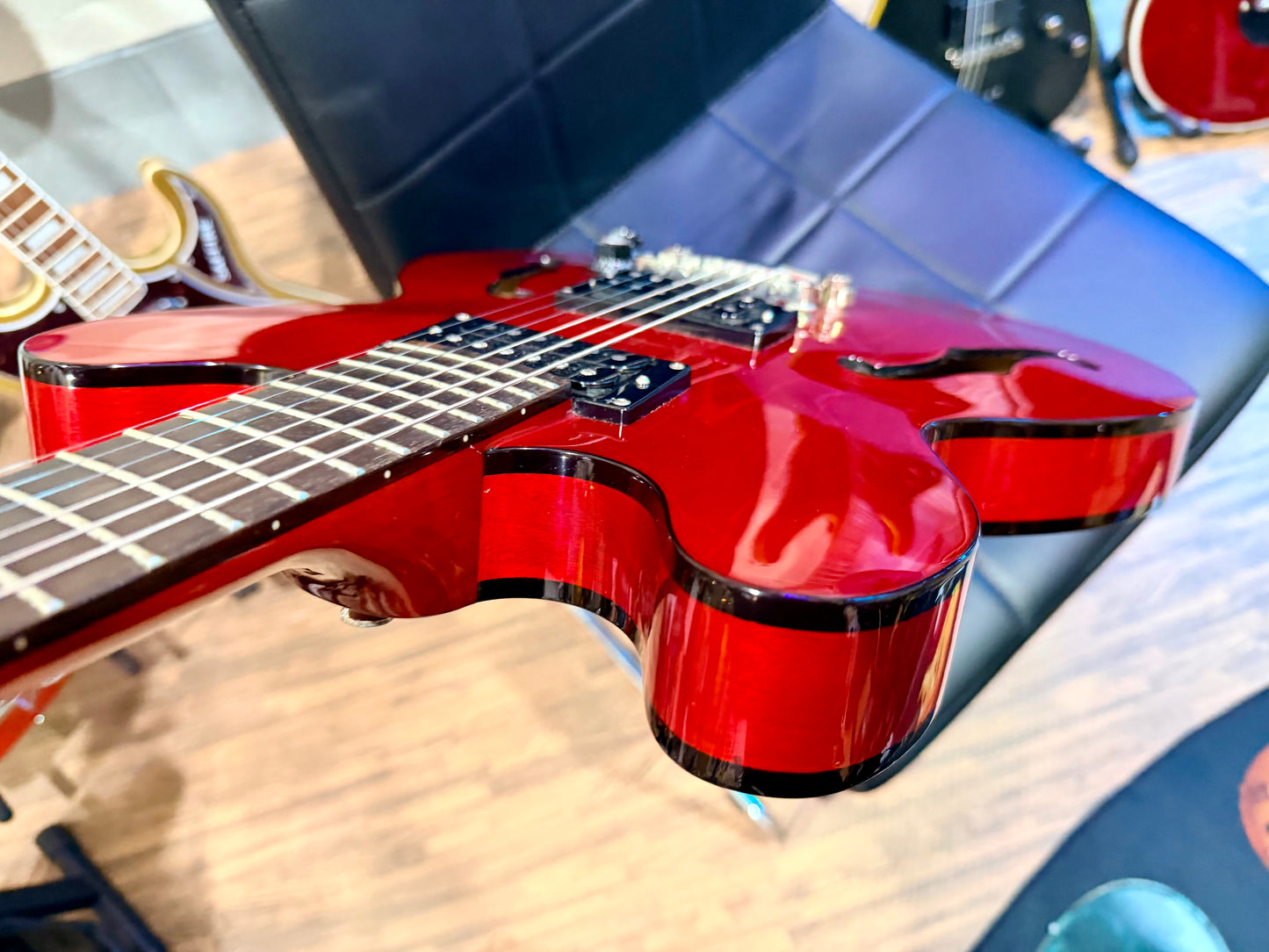 🍒LTD EDITION🍒 Epiphone Dot Studio ES-335 Semi-Hollow~ Custom Shop Cherry Red!