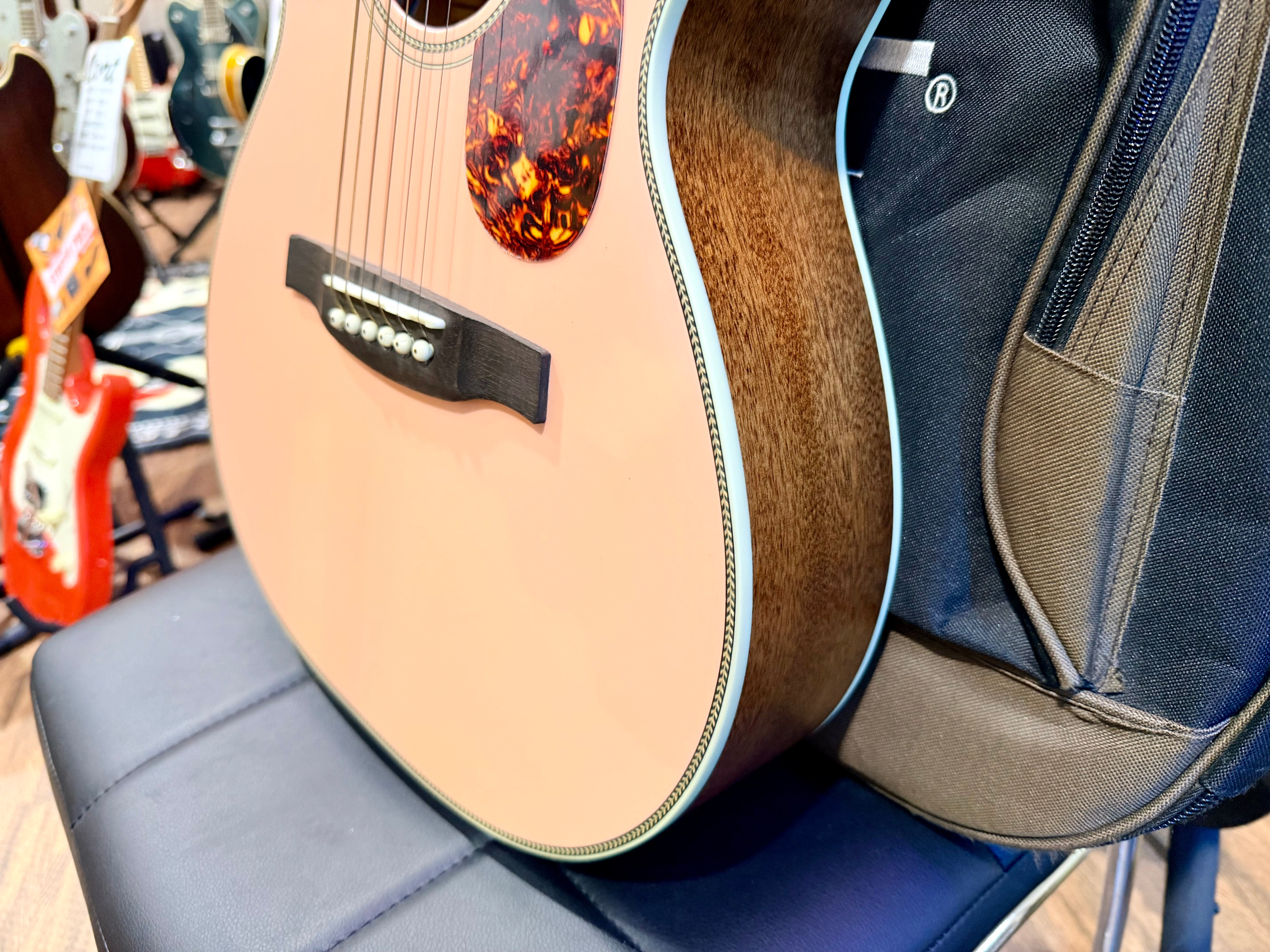 🌟LTD EDITION🌟 PRS SE Tonare Parlour P20E Electro-Acoustic Guitar~Lotus Pink + Gig Bag