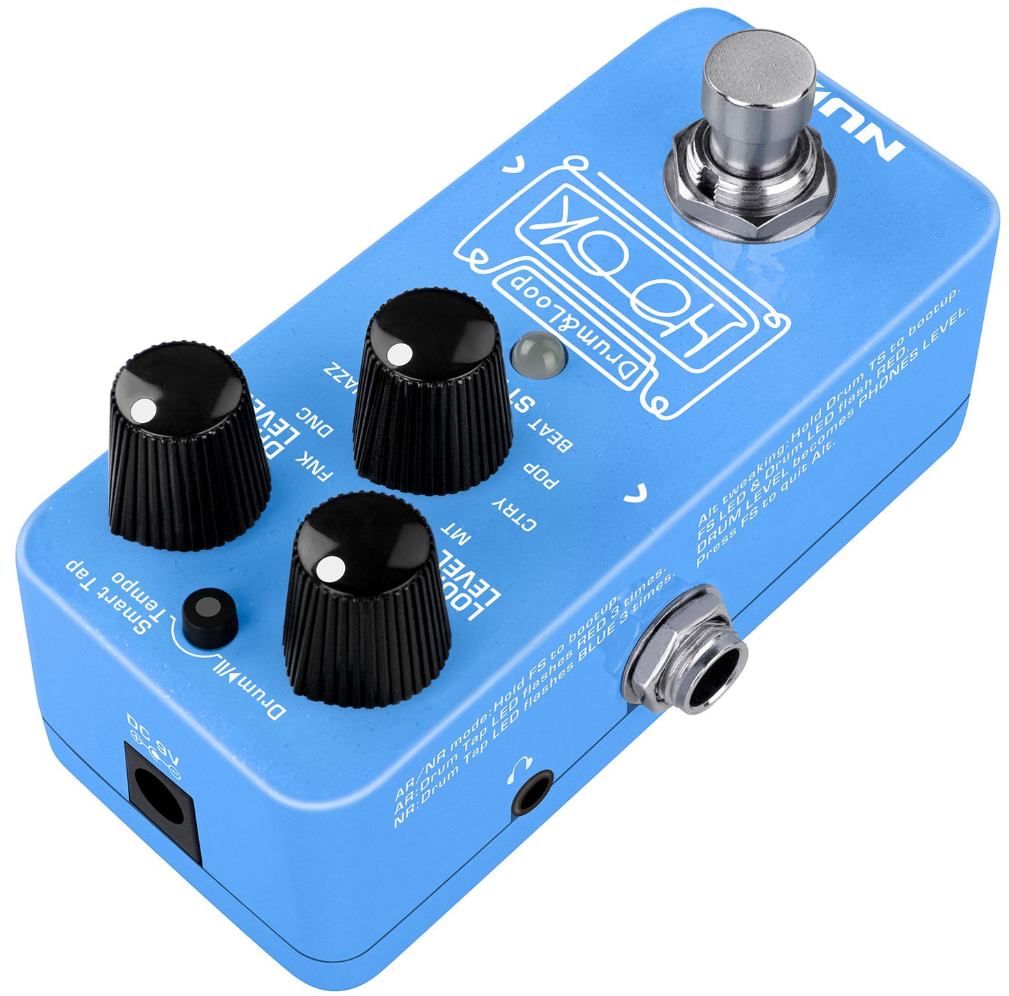 NU-X Hook Drum & Loop Pedal Looper