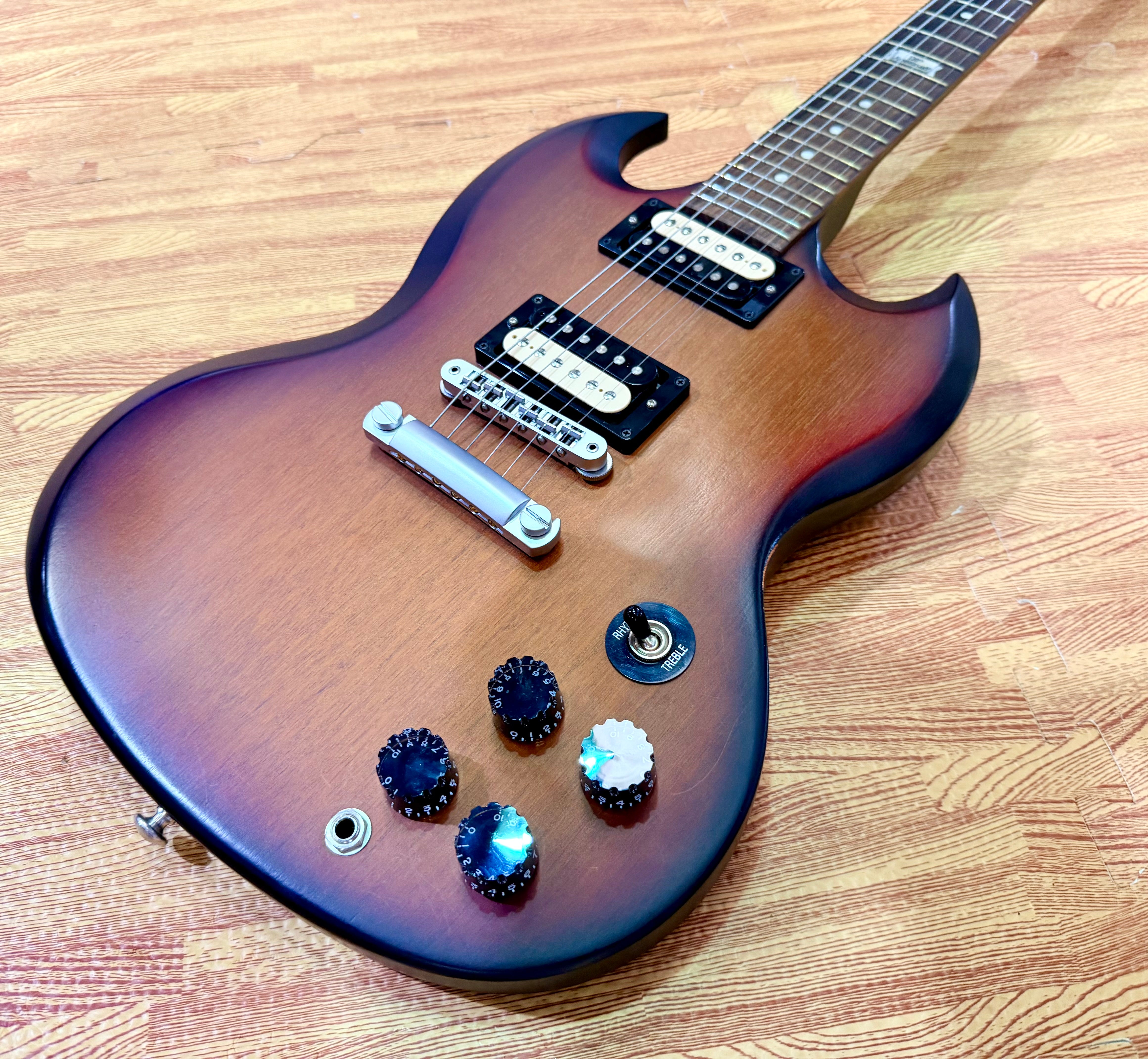 🔥2014🔥 Gibson SGM 120th Anniversary Edition ‘SGJ’ Fireburst Satin~ Min-ETune!