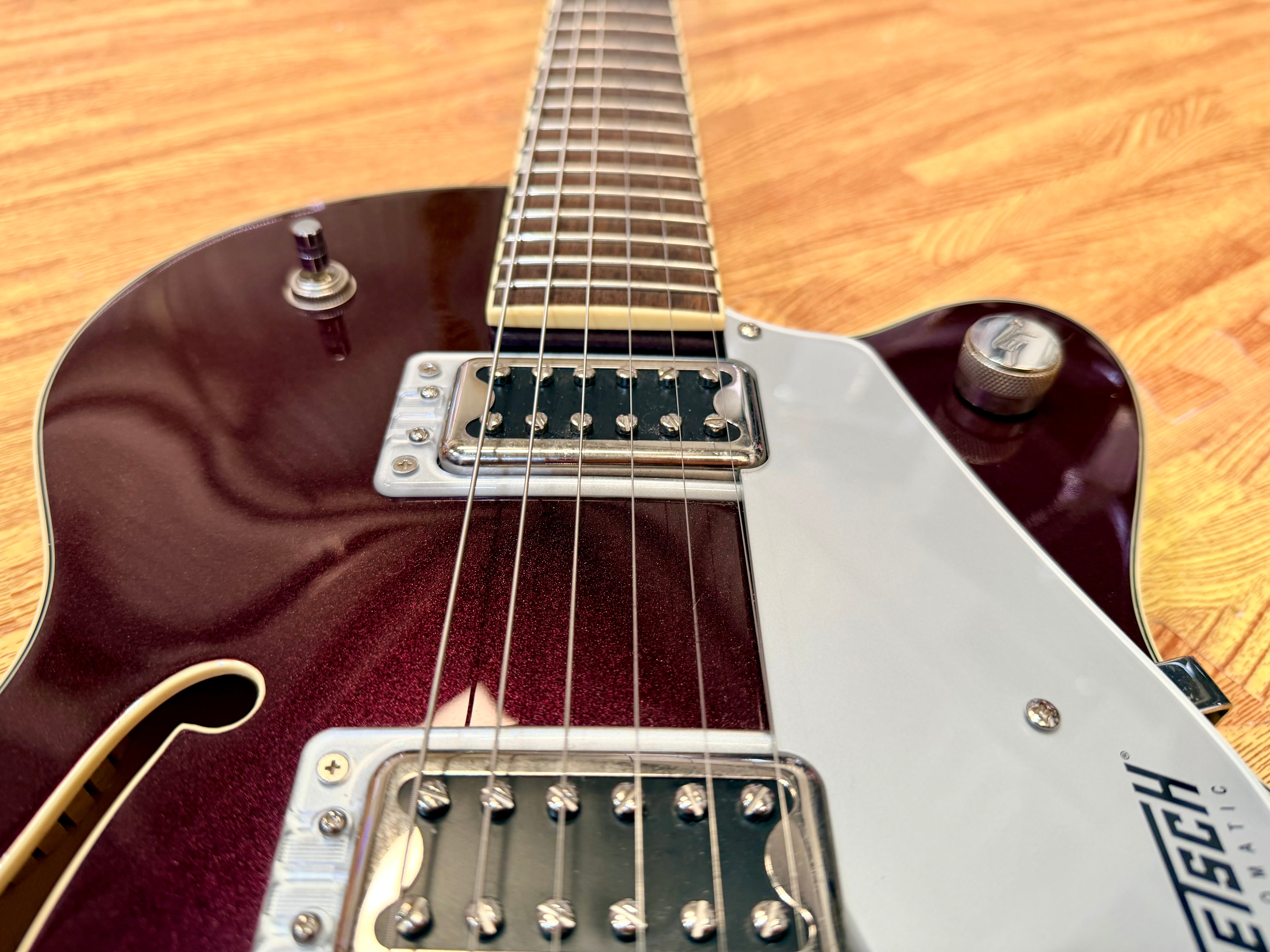 π2022π Gretsch G5655T Electromatic Center Block Jr. Dark Cherry Metallic!
