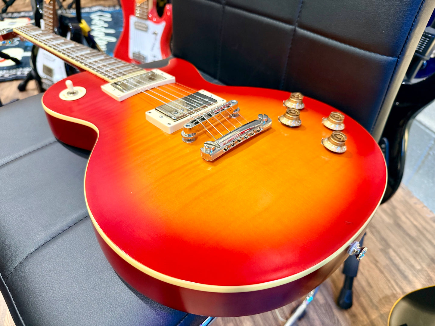 🌟GIBSON PICKUPS🌟 Epiphone 1959 Les Paul Standard Outfit~ Cherry Sunburst ‘59