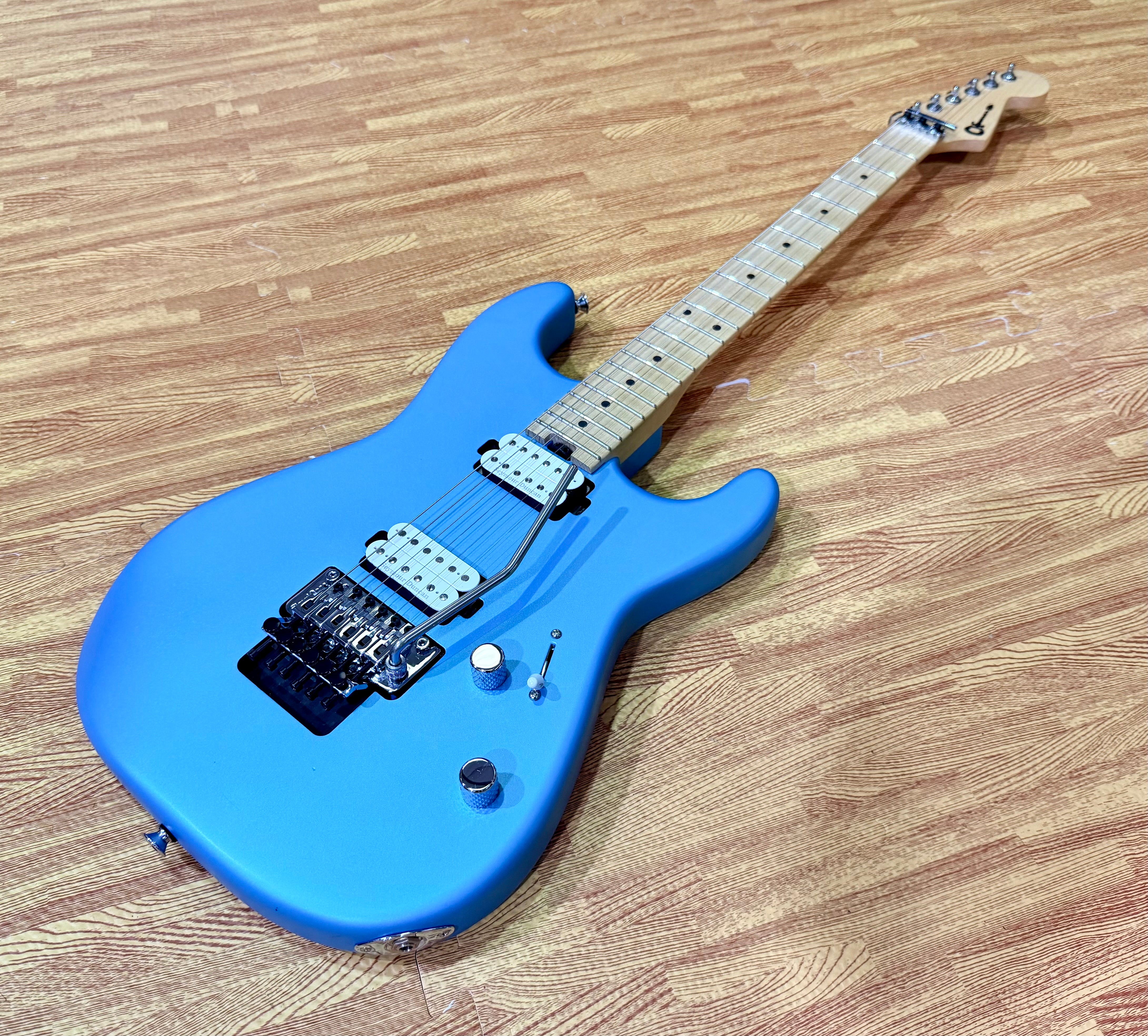 π₯2022π₯ Charvel Pro-Mod San Dimas Style 1 HH FR MN~Blue Frost~ Seymour Duncan!