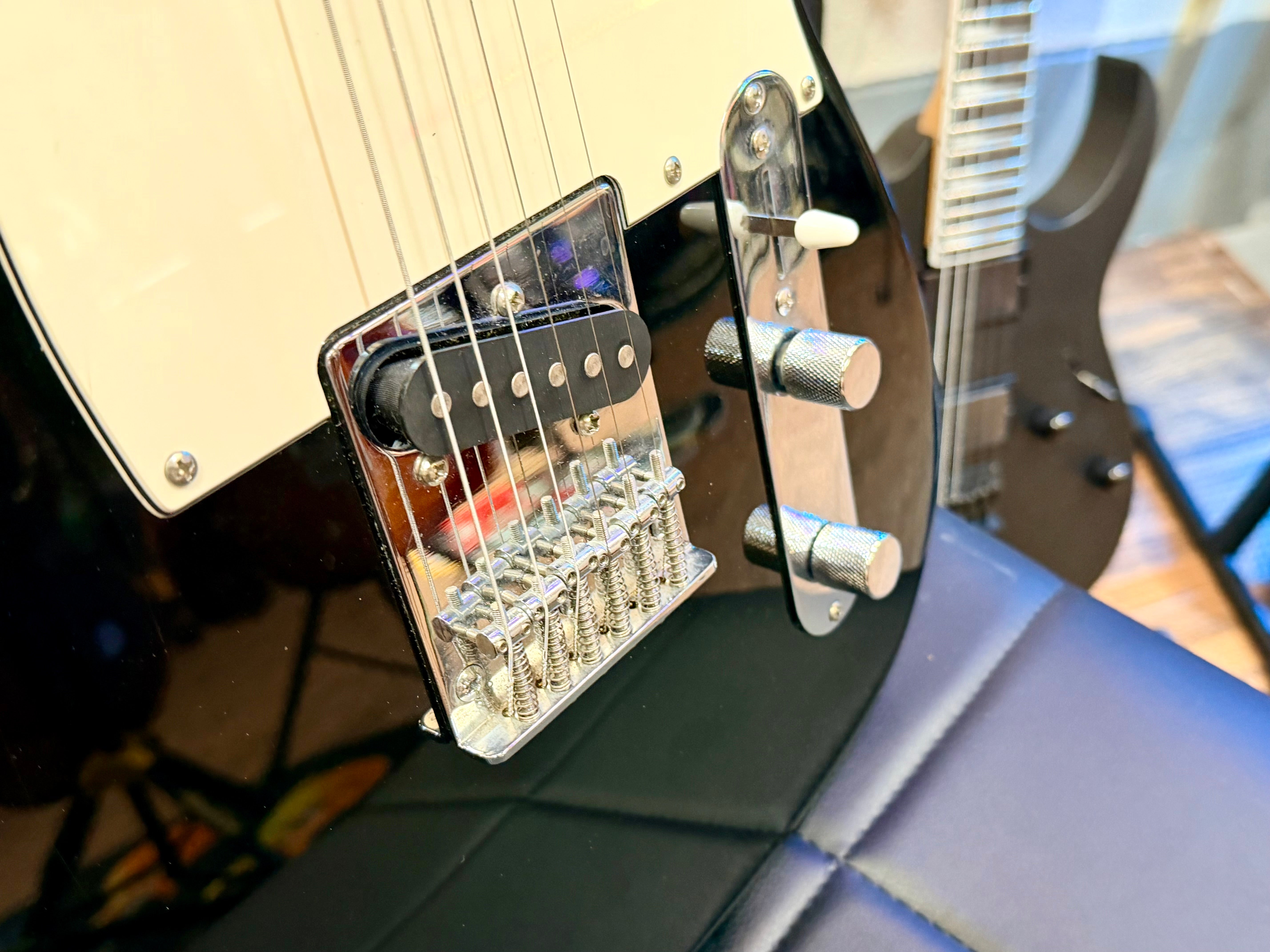 🎸RARE🎸 Tokai Goldstar Sound Telecaster Electric Guitar, Gloss Black!