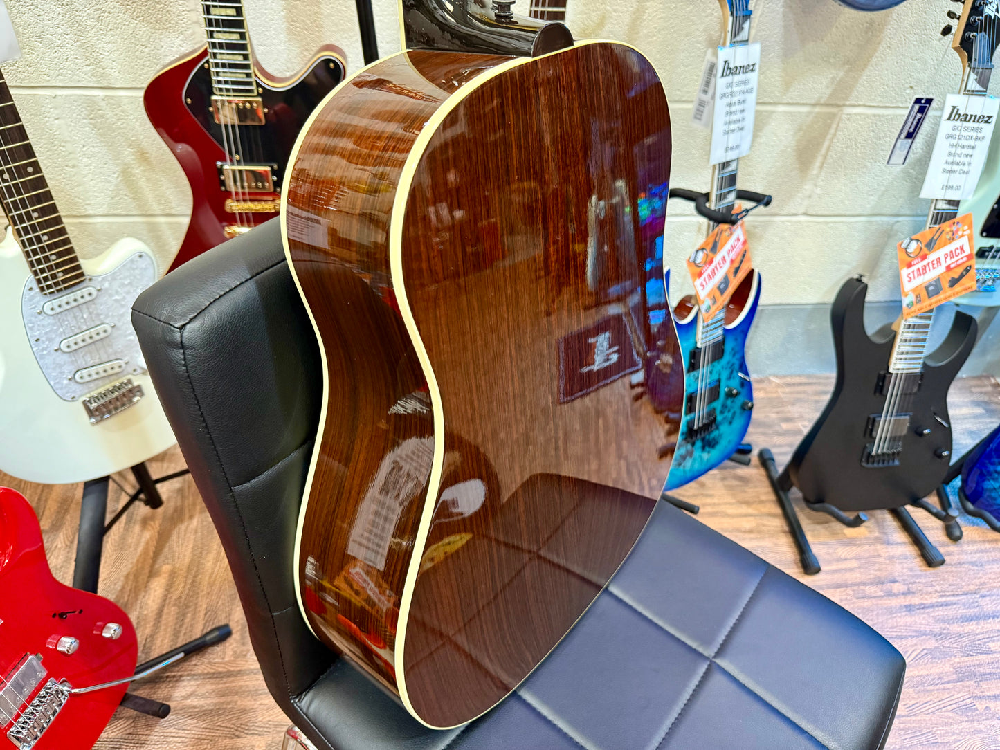 🔥2017 USA🔥 Gibson J45 Custom Electro Acoustic Guitar~ Hard Case~ REPAIRED!