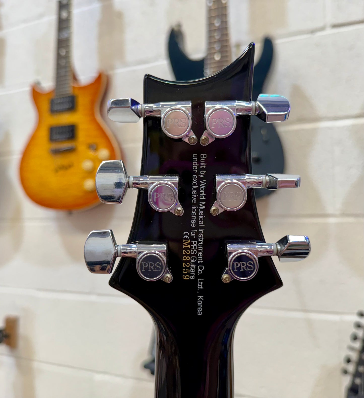 🌟2012 KOREA🌟 PRS SE Custom 24~ Whale Blue + Bird Inlays~ Stunning!