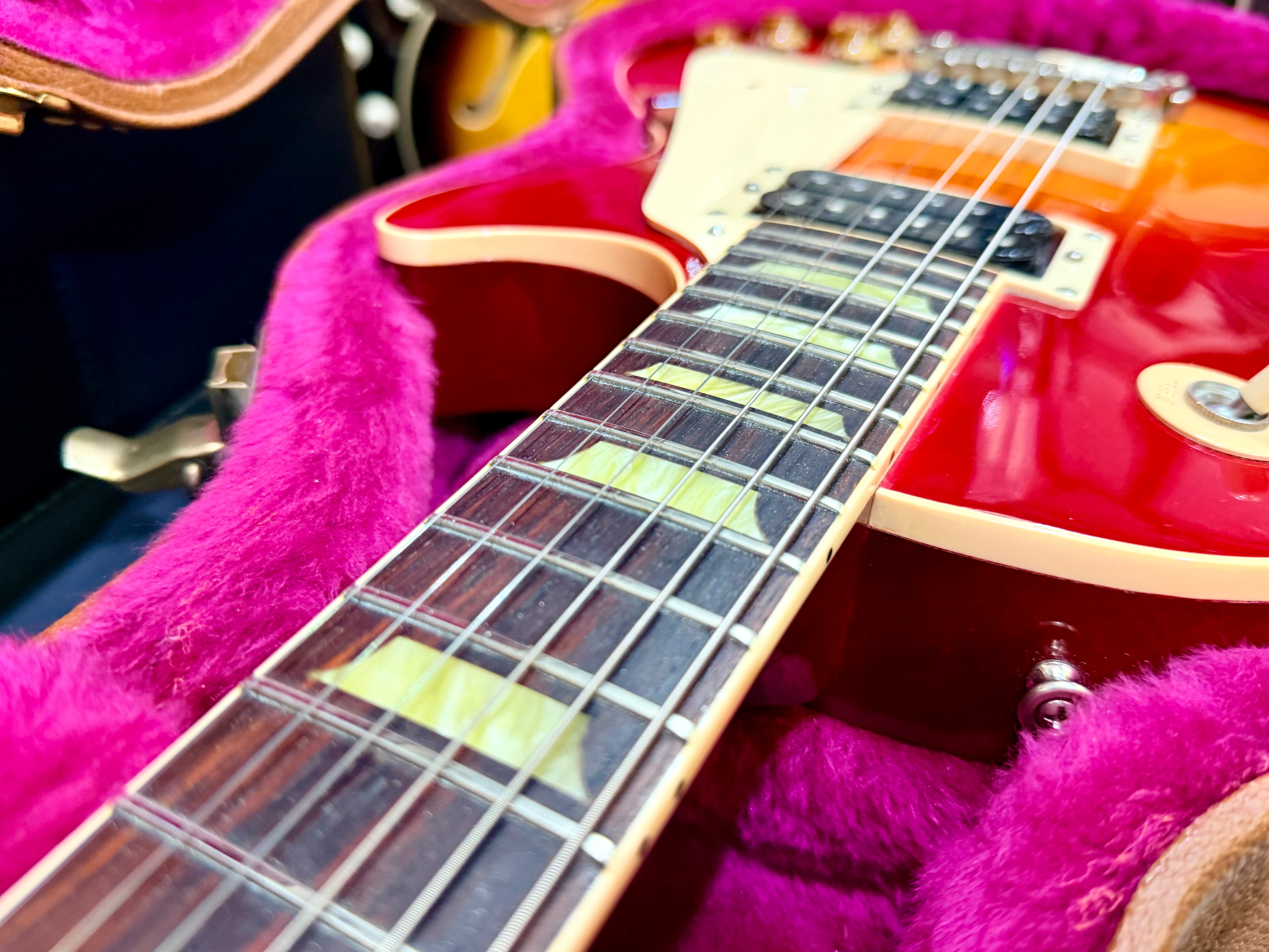 🔥2000🔥 Gibson Les Paul Classic 1960 Reissue~ USA~ Cherry Sunburst + Hard Case!