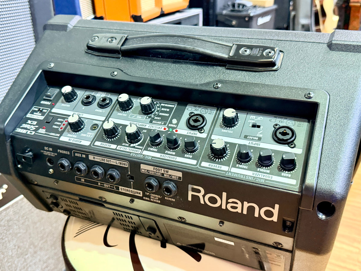 ⚡️ Roland CUBE Street EX 50W Battery-Powered Stereo Amplifier~ Portable PA ⚡️
