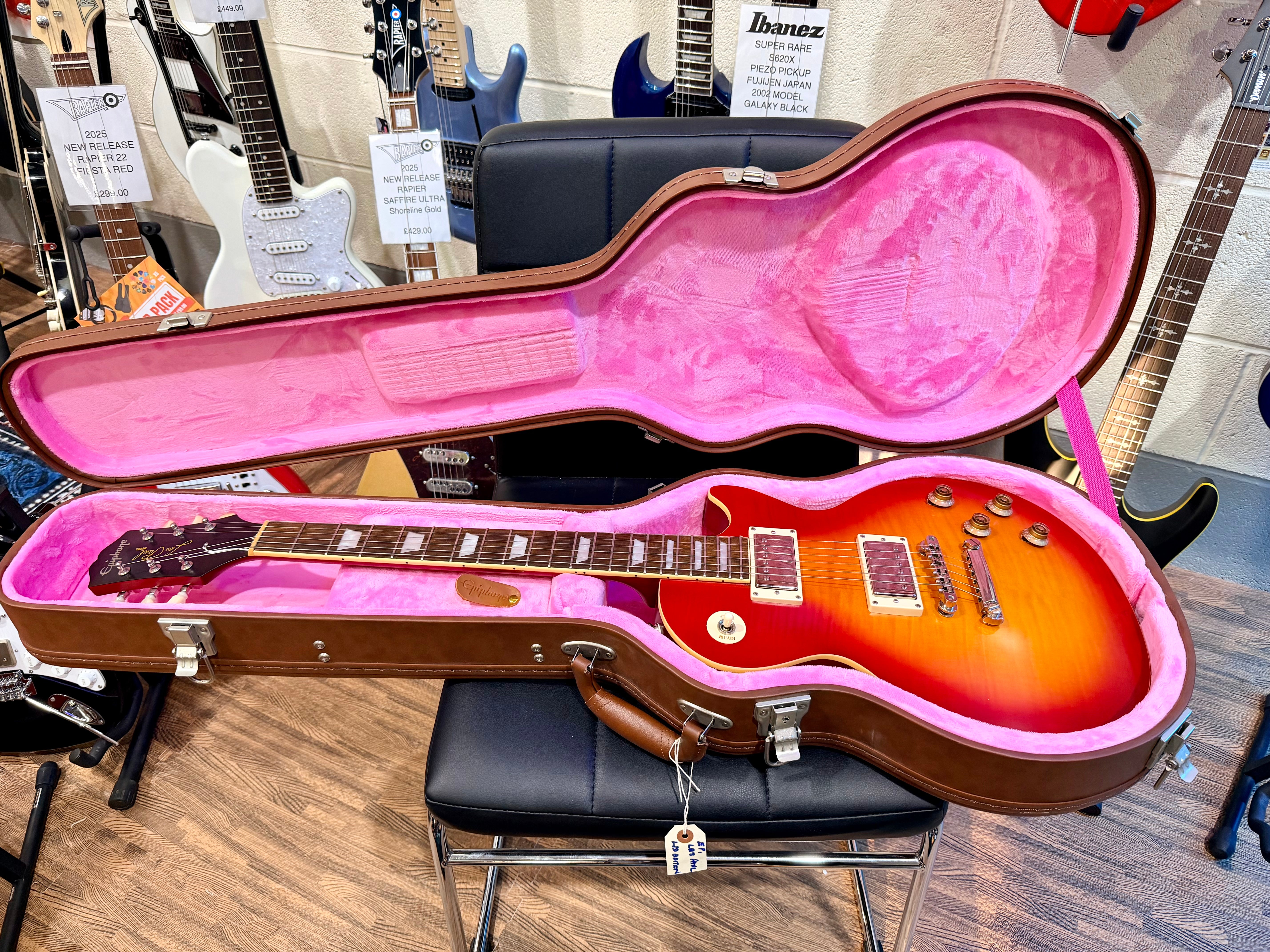 🌟GIBSON PICKUPS🌟 Epiphone 1959 Les Paul Standard Outfit~ Cherry Sunburst ‘59