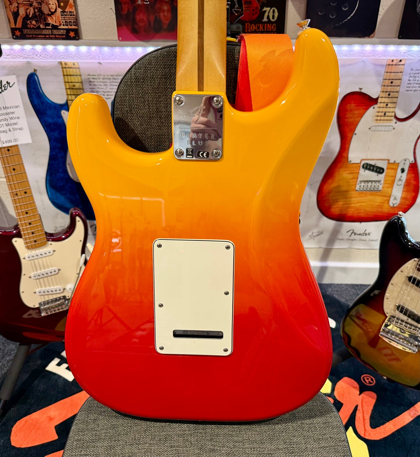 ☀️LIMITED EDITION☀️ Fender Player Plus Stratocaster ~ Tequila Sunrise~ Mexican!