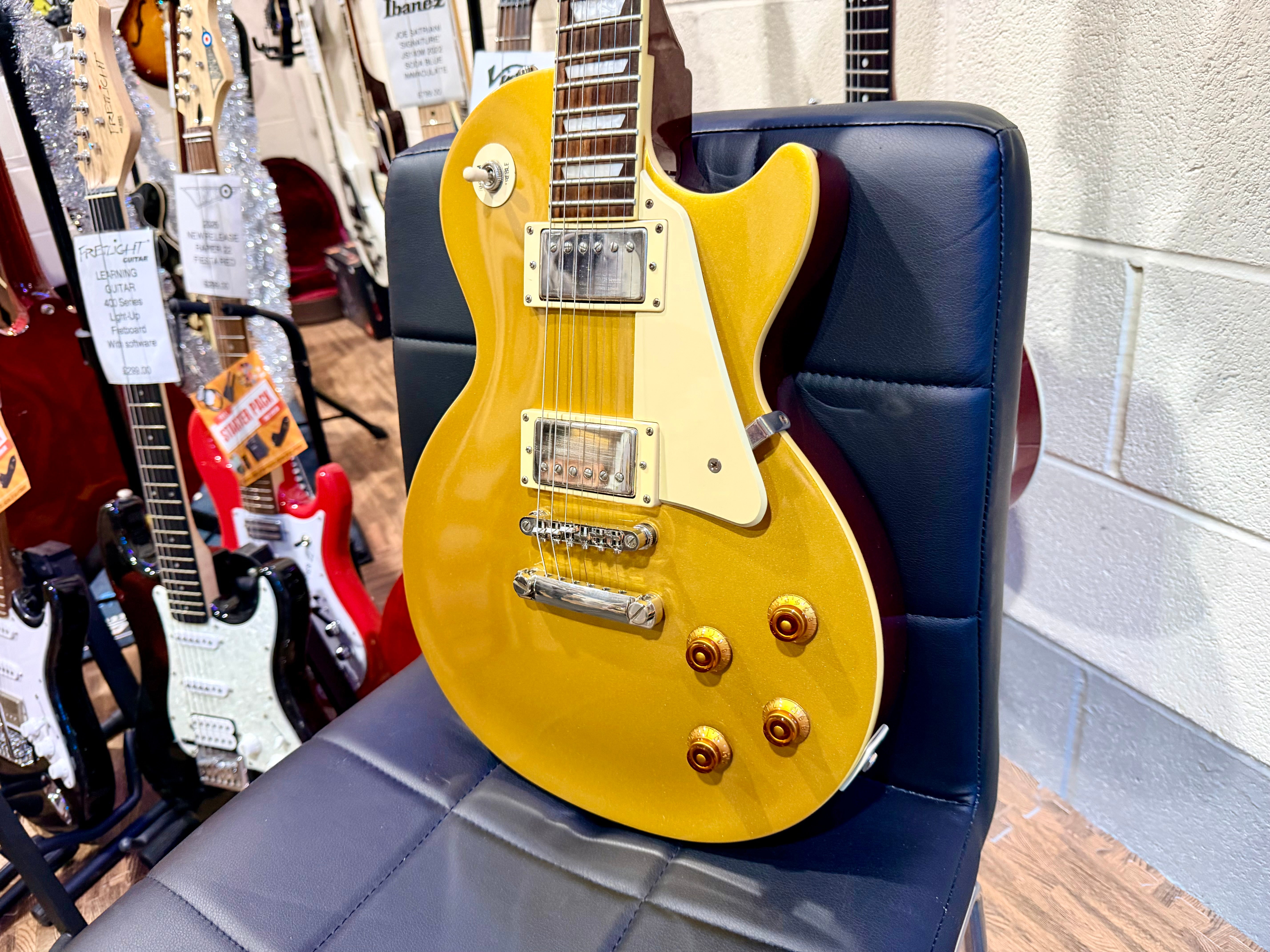 ๐2015๐ Epiphone Les Paul Standard Gold Top~ Electric Guitar~ Lovely Condition!