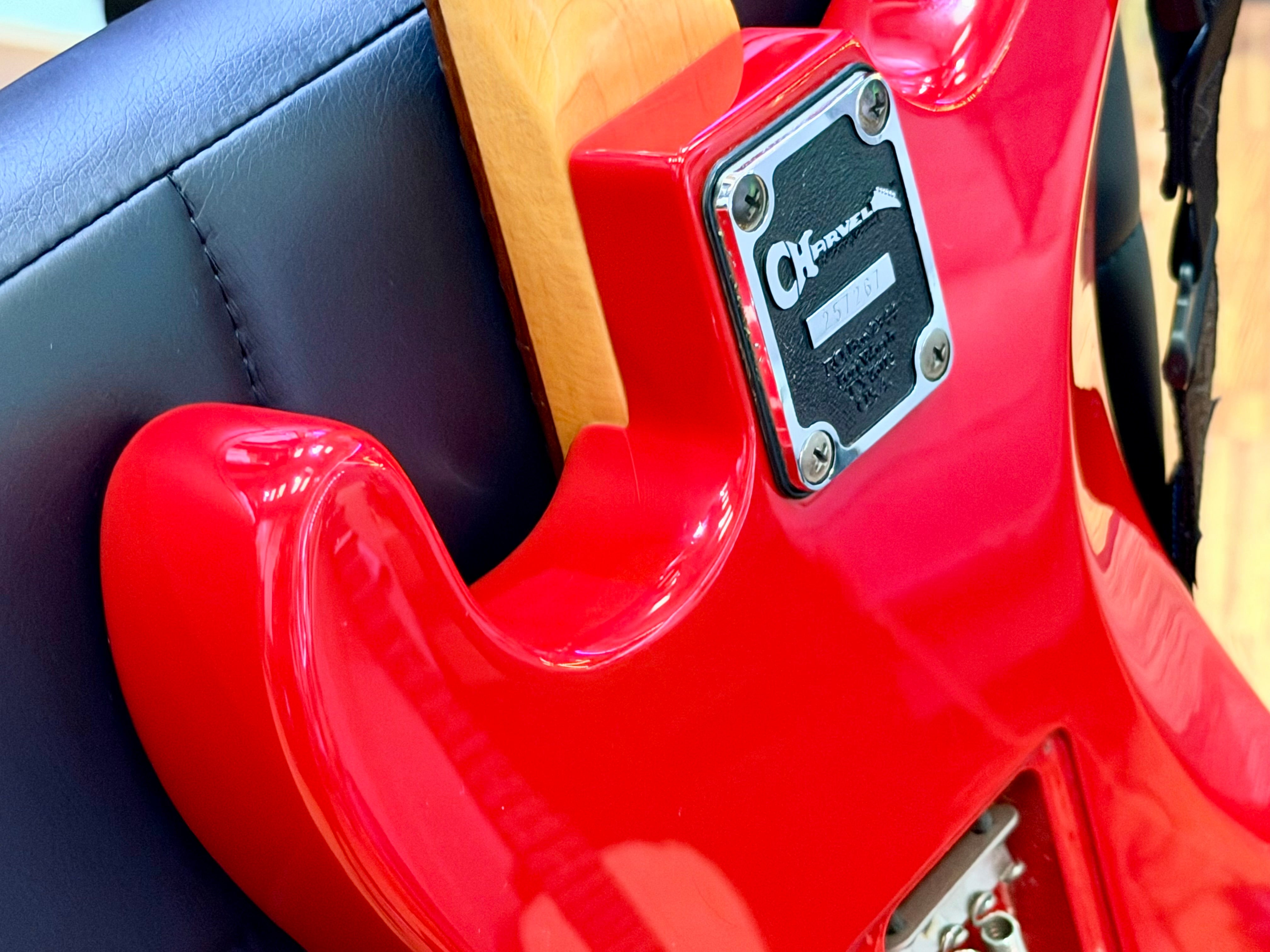 🔥RARE🔥 1987 Charvel Model 2 Red~ MIJ 80s Made In Japan~ JT6 Floyd Rose/Jackson
