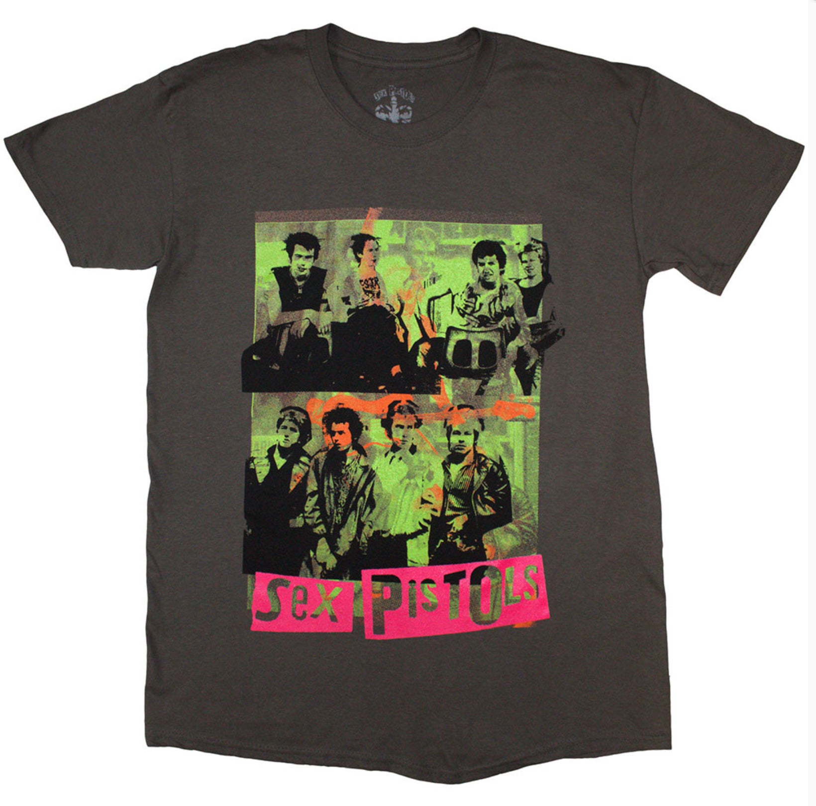 The Sex Pistols Band Montage Unisex T-Shirt~ Official Licensed Unisex Band Merchandise FREE POST