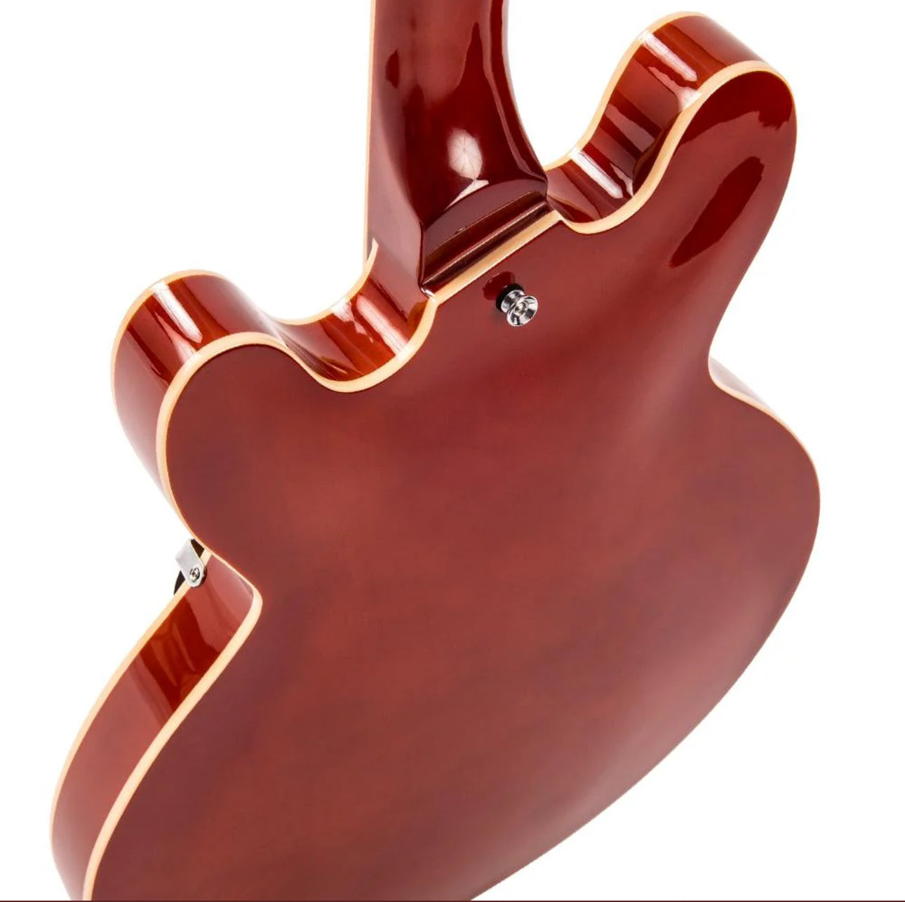 Vintage VSA500 ReIssued Semi Acoustic Guitar ~ Honeyburst