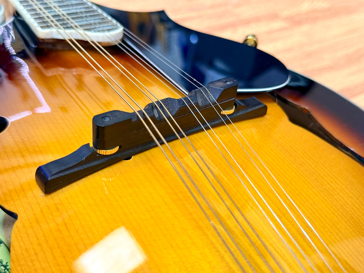 ✨MINT✨ Ozark 2255E F-Style Electro Acoustic Mandolin~ Sunburst + Gig Bag!