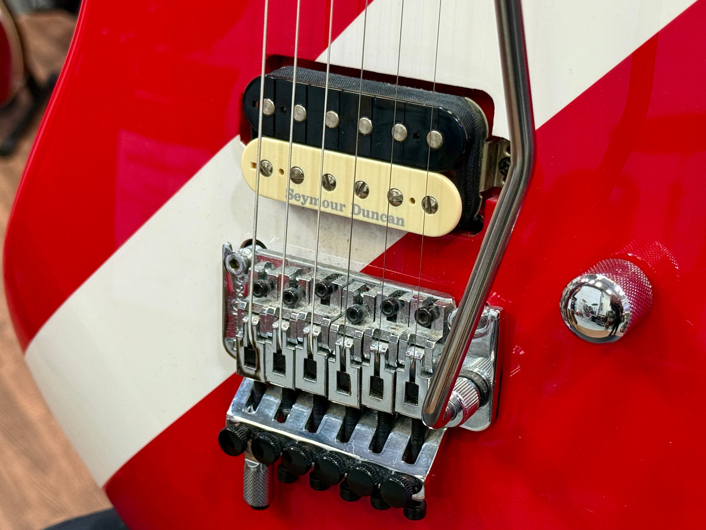 🔥RARE🔥 Kramer The 84 1984 Van Halen~ Diver Down Custom Ltd Edition~EVH D Tuna!