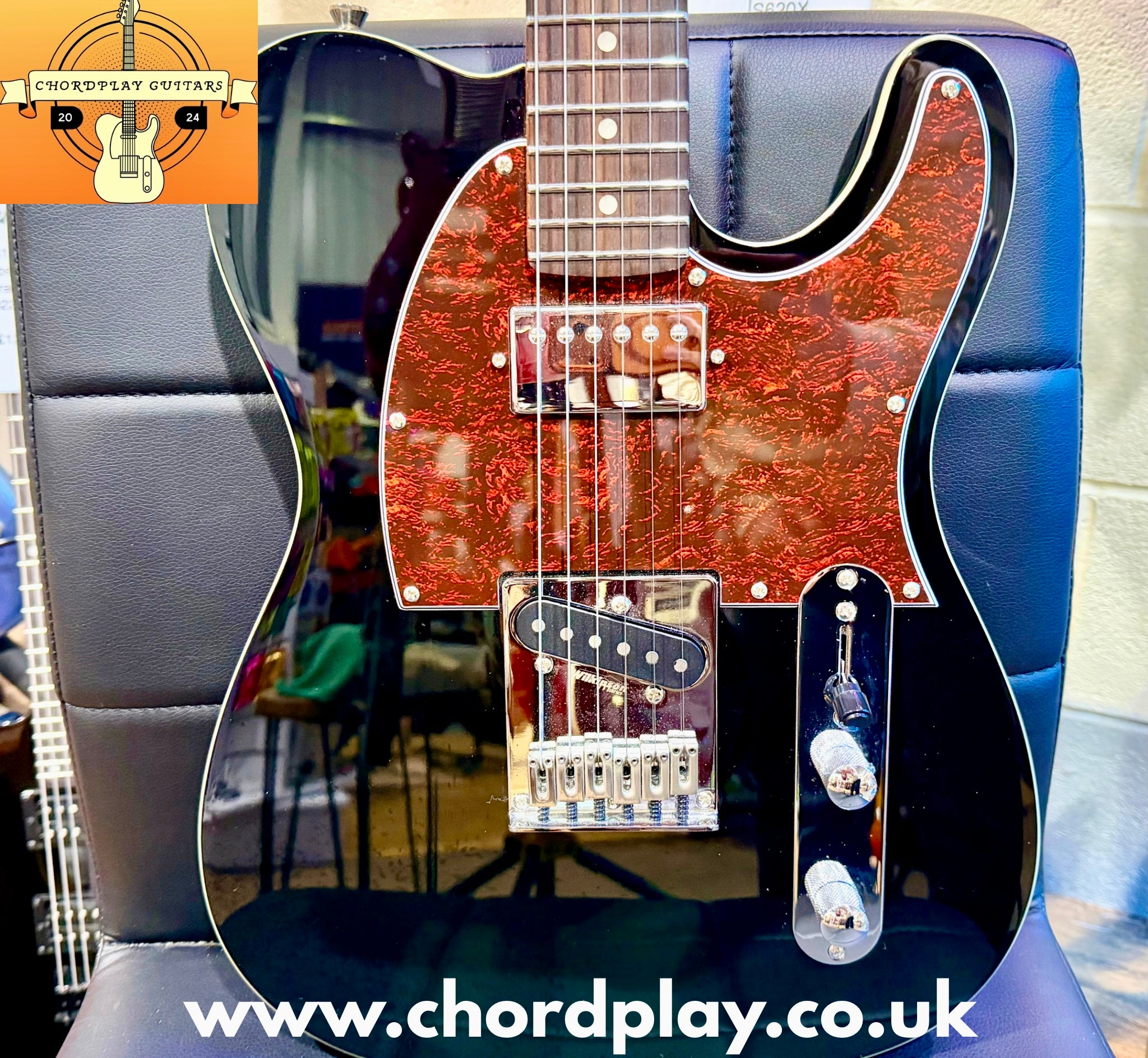 🔥MINT🔥 JET Guitars JT-350 HS Rosewood~ Gloss Black~ Telecaster Style!