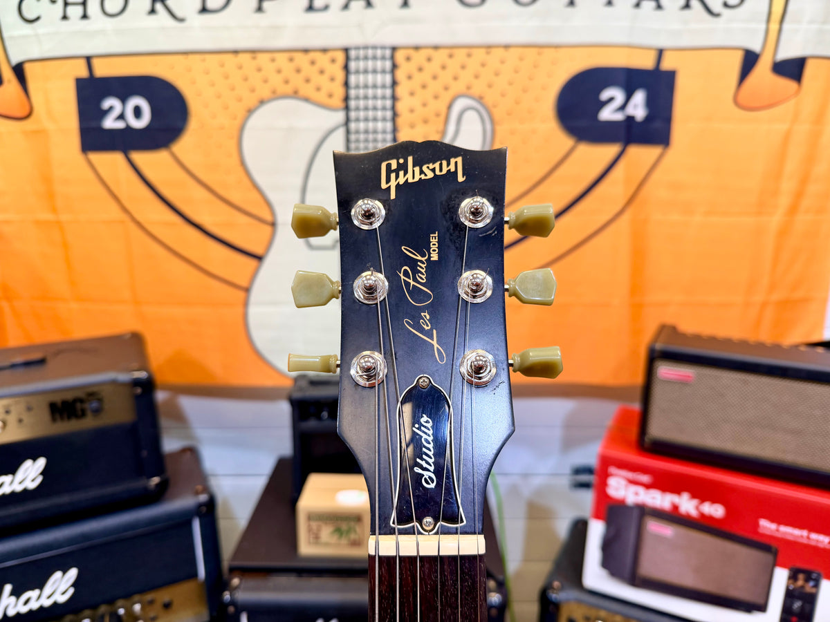 🔥2016🔥 Gibson USA Les Paul Studio Faded~ Worn Ebony + Gibson Gig Bag!