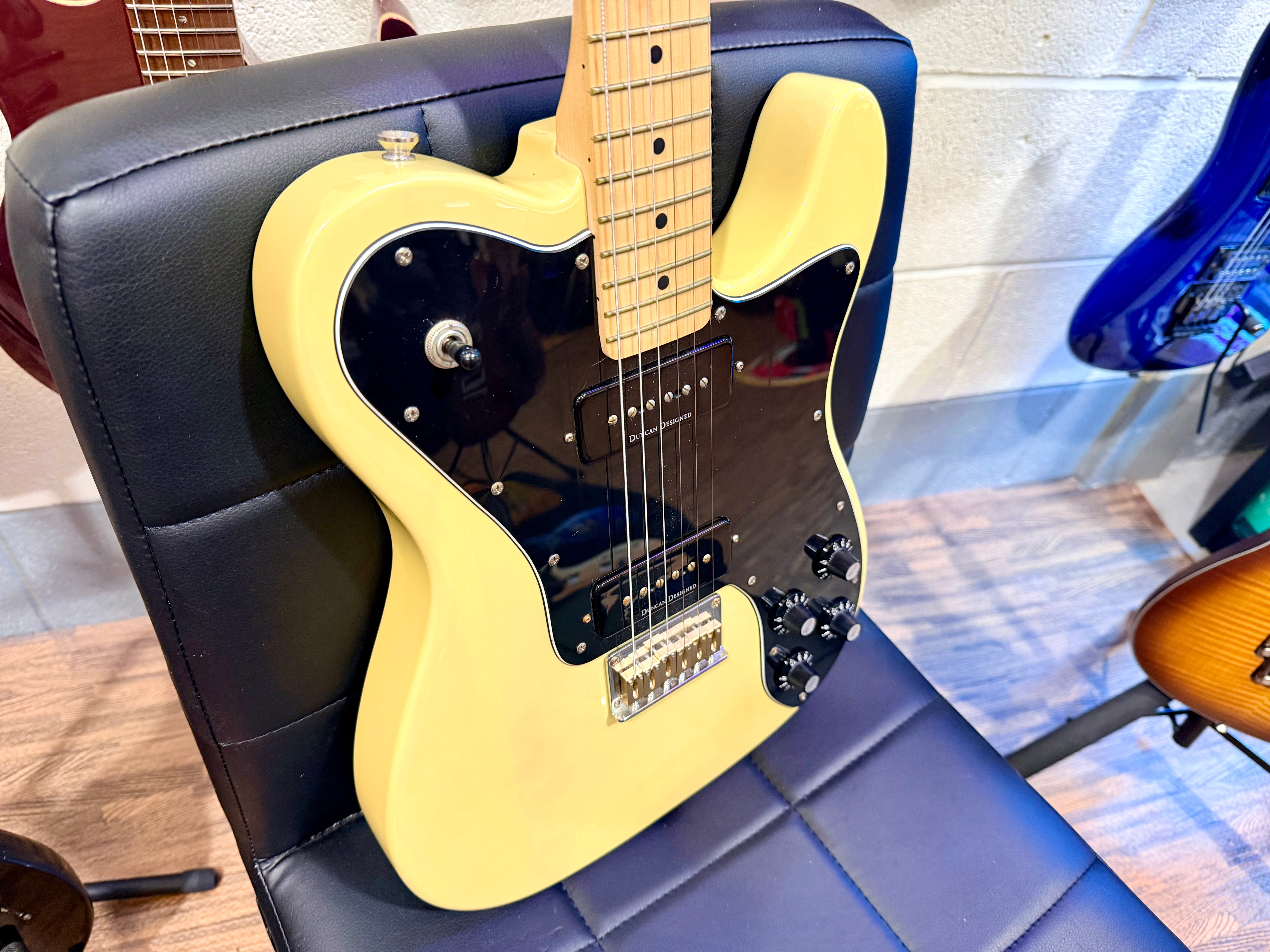 🌟2005🌟 Squier By Fender Custom II Vintage Modified Telecaster P90~ Blonde Tele