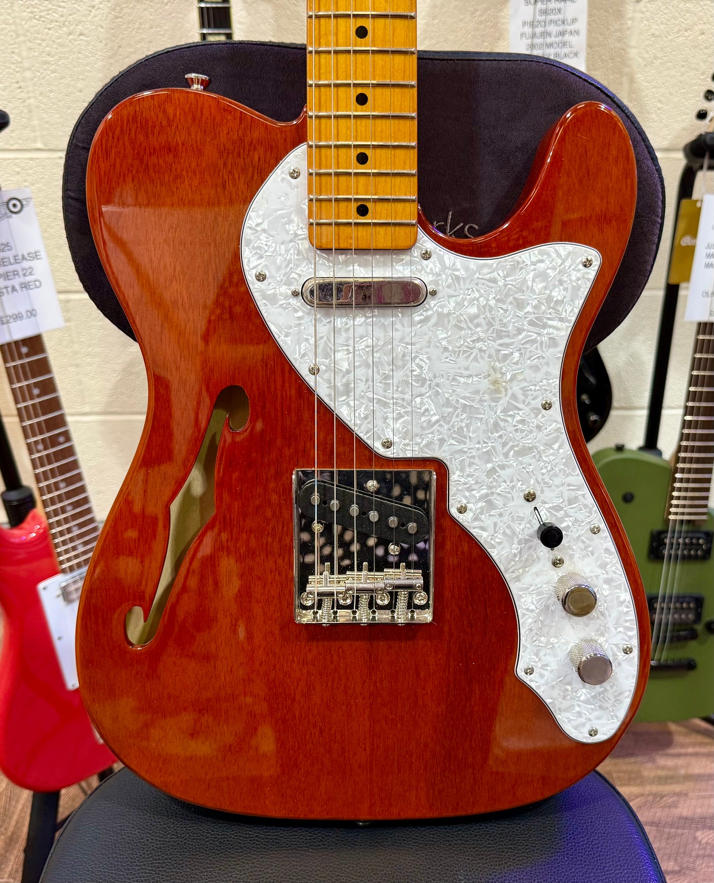 🌟MINT 2024🌟 Fender Squier Classic Vibe '60s Telecaster Thinline~ Maple Neck!