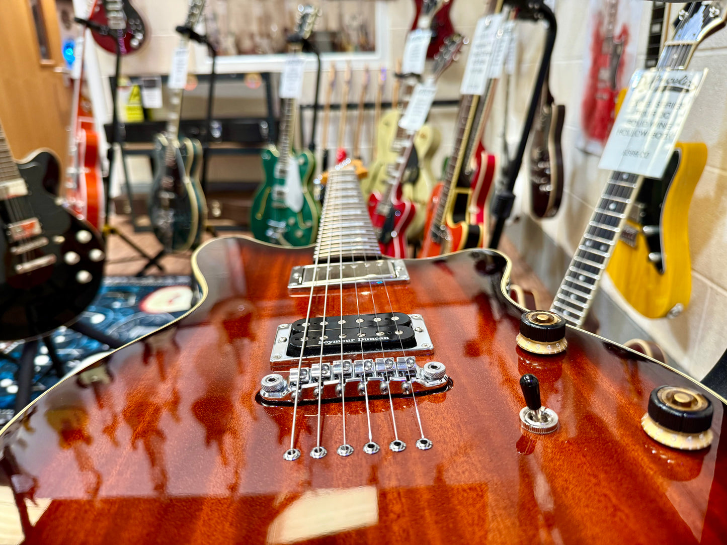 š„MINTš„ Ibanez Prestige Roadcore RC1320-DBS ~ Dark Brown Sunburst~ Hard Case!