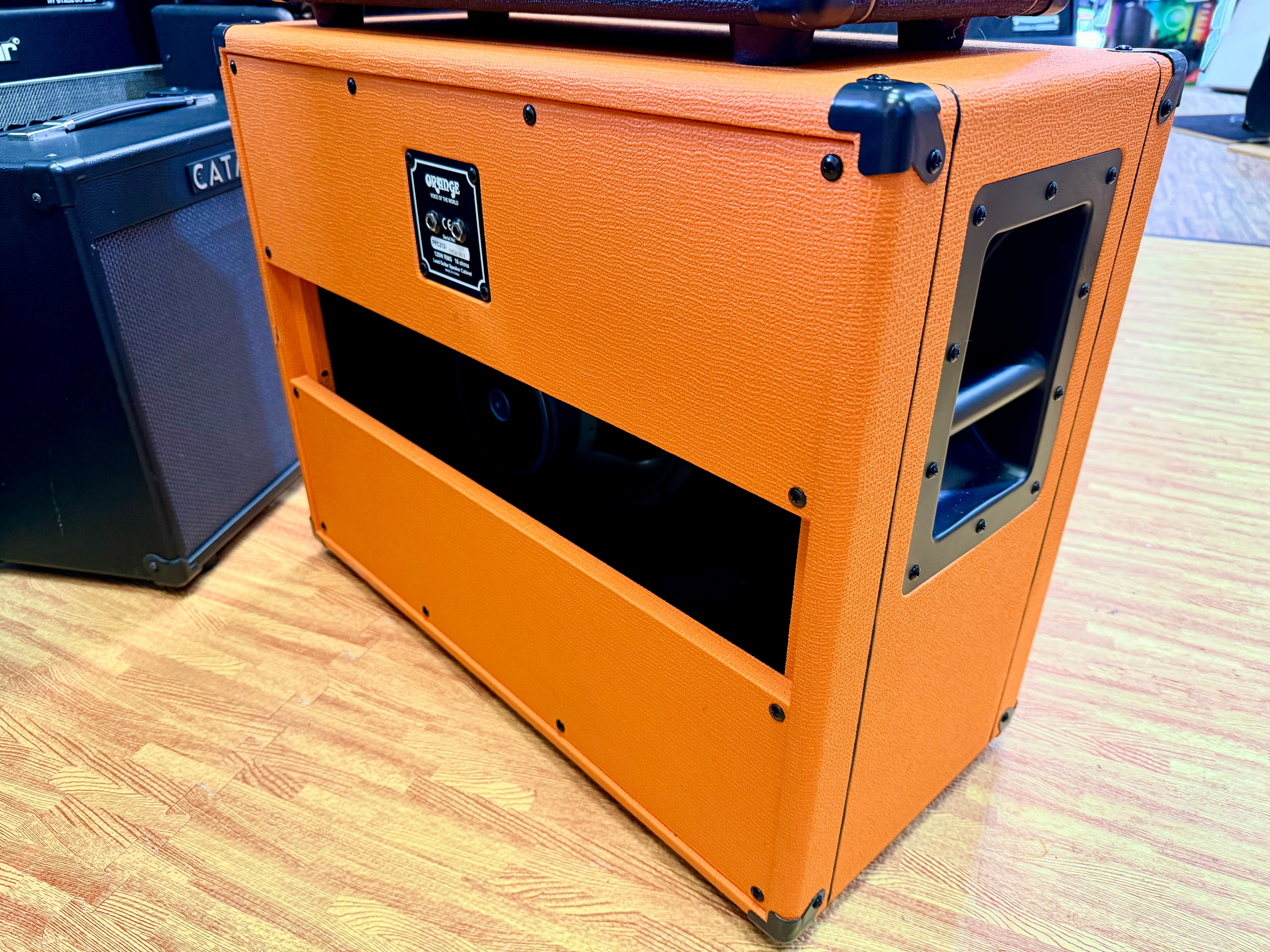 ๐DEAL๐ Orange Super Crush 100 Head + PPC212 2x12 Cab~ Guitar Amp Stack~ MINT!