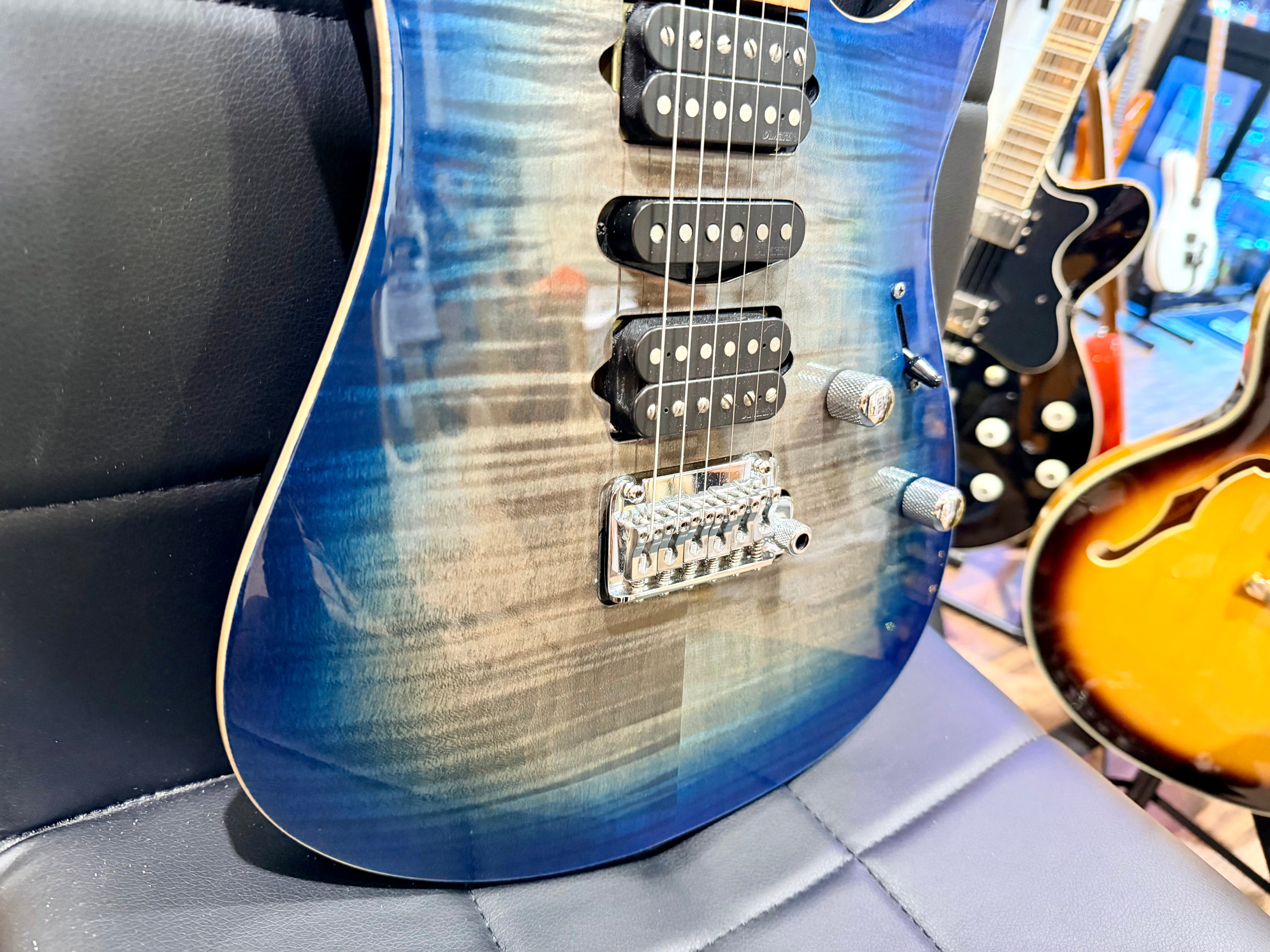 🔥MINT🔥 Ibanez AZ2407F Prestige In Sodalite Blue~ Japan Made + Hard Case~ 2023