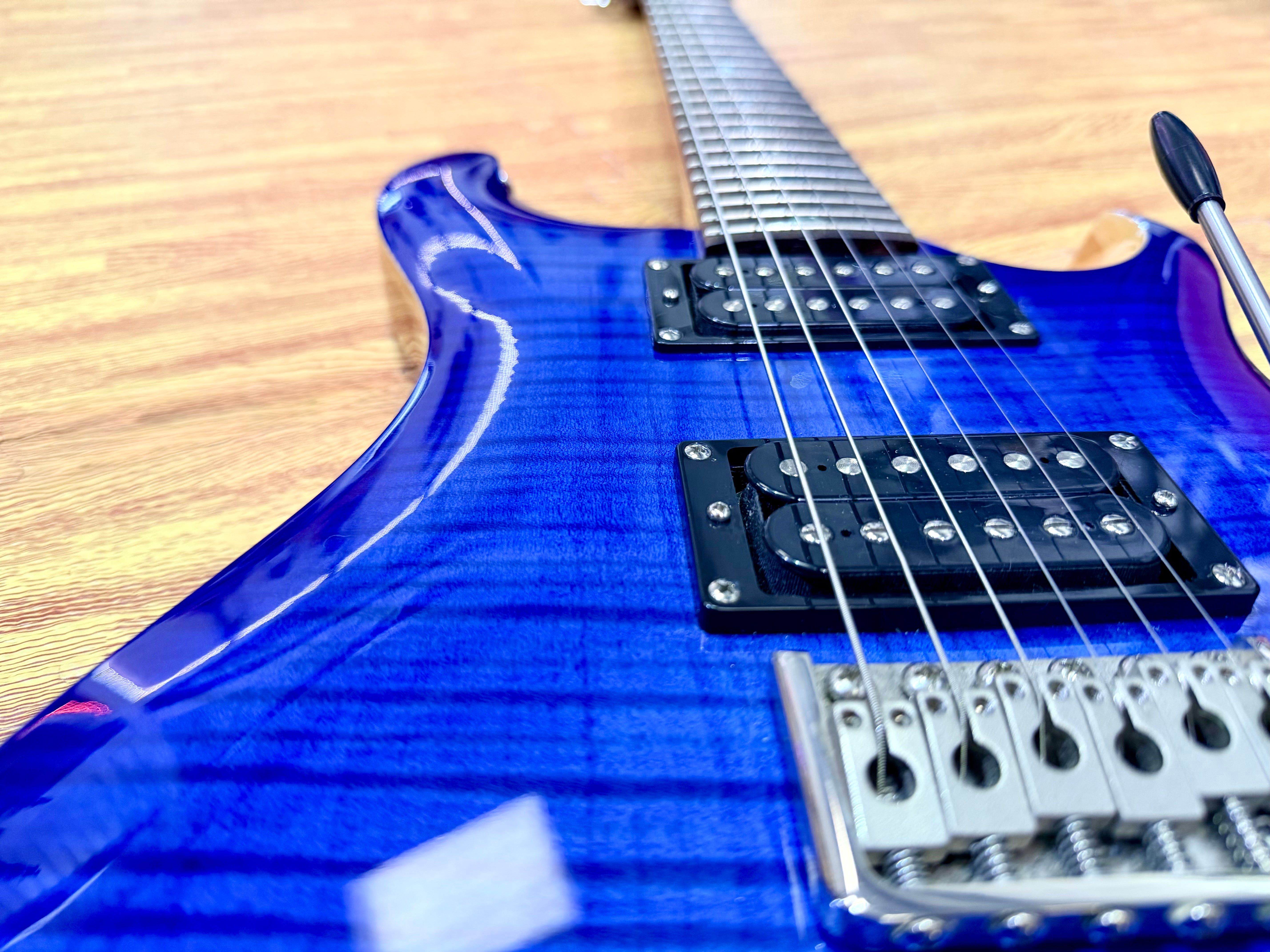✨ PRS 35th Anniversary SE Custom 24-08 Electric Guitar in Faded Blue Burst ✨
