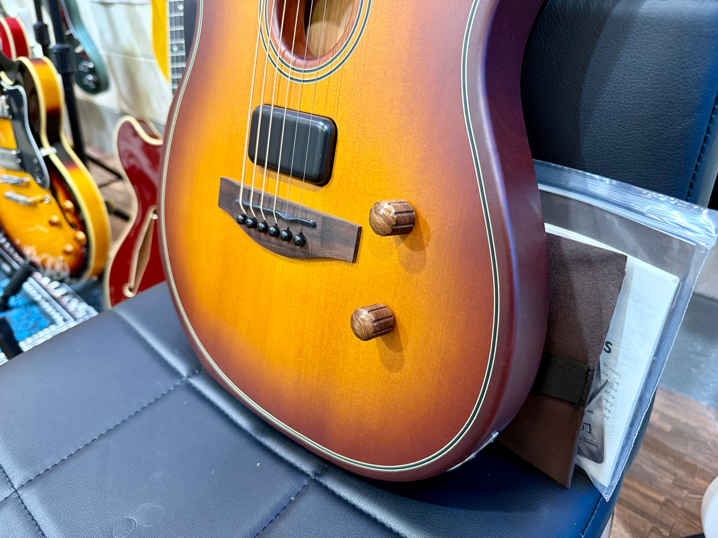 🔥BRAND NEW🔥 2024 Fender Acoustasonic Standard Telecaster~ Honey Burst!