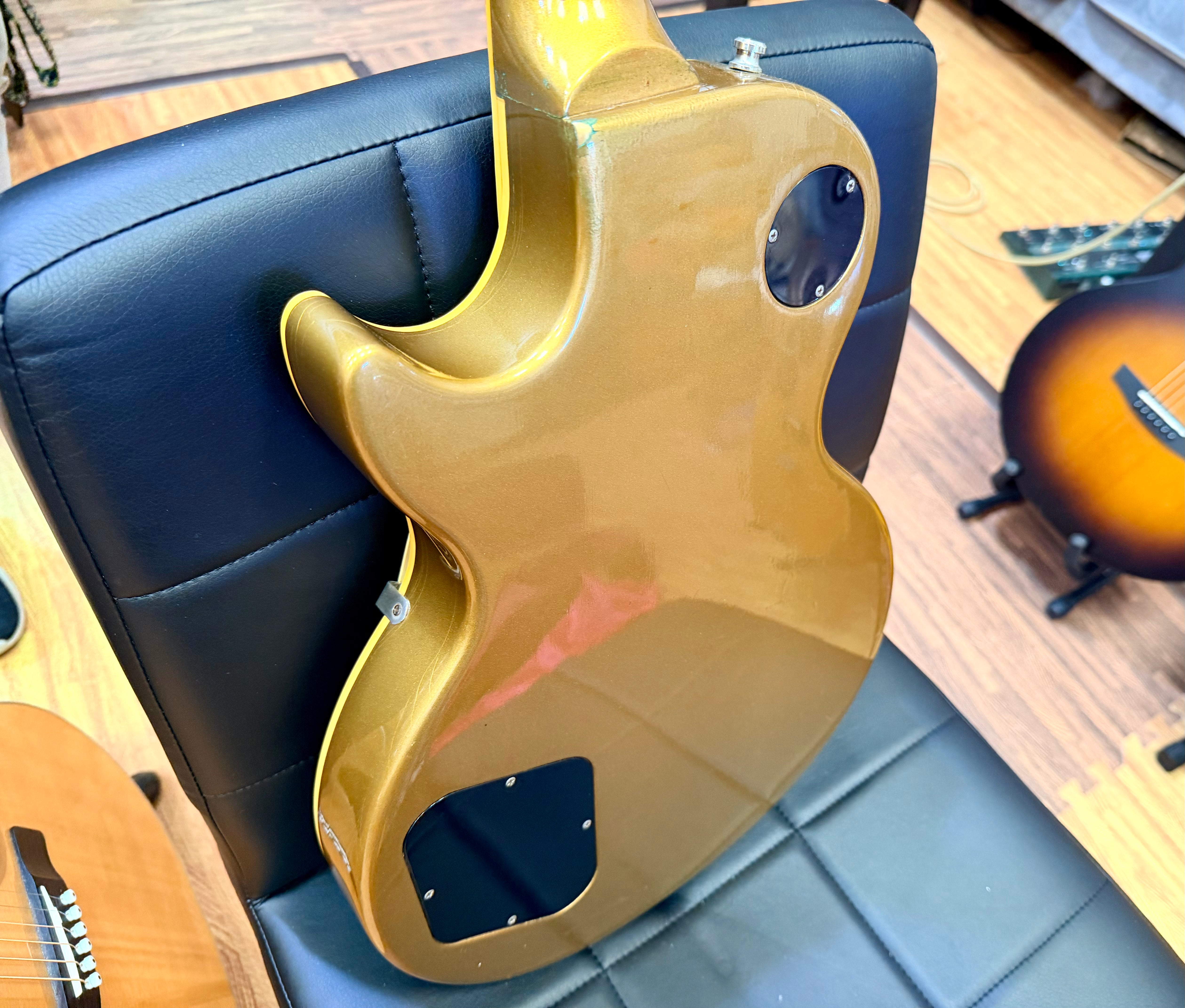✨RARE 1991✨ Gibson Les Paul Deluxe Hall Of Fame Edition~ Bullion Gold~ Limited!