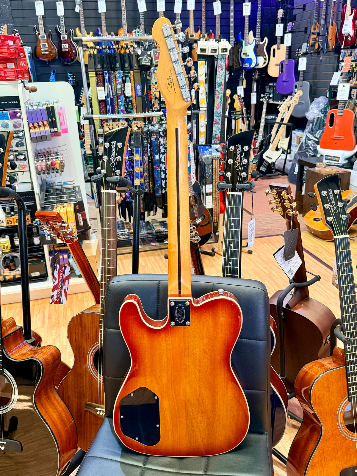 Vintage REVO Series Trio VRBT72HB~ Honeyburst~ Triple P90~ Last One DEAL
