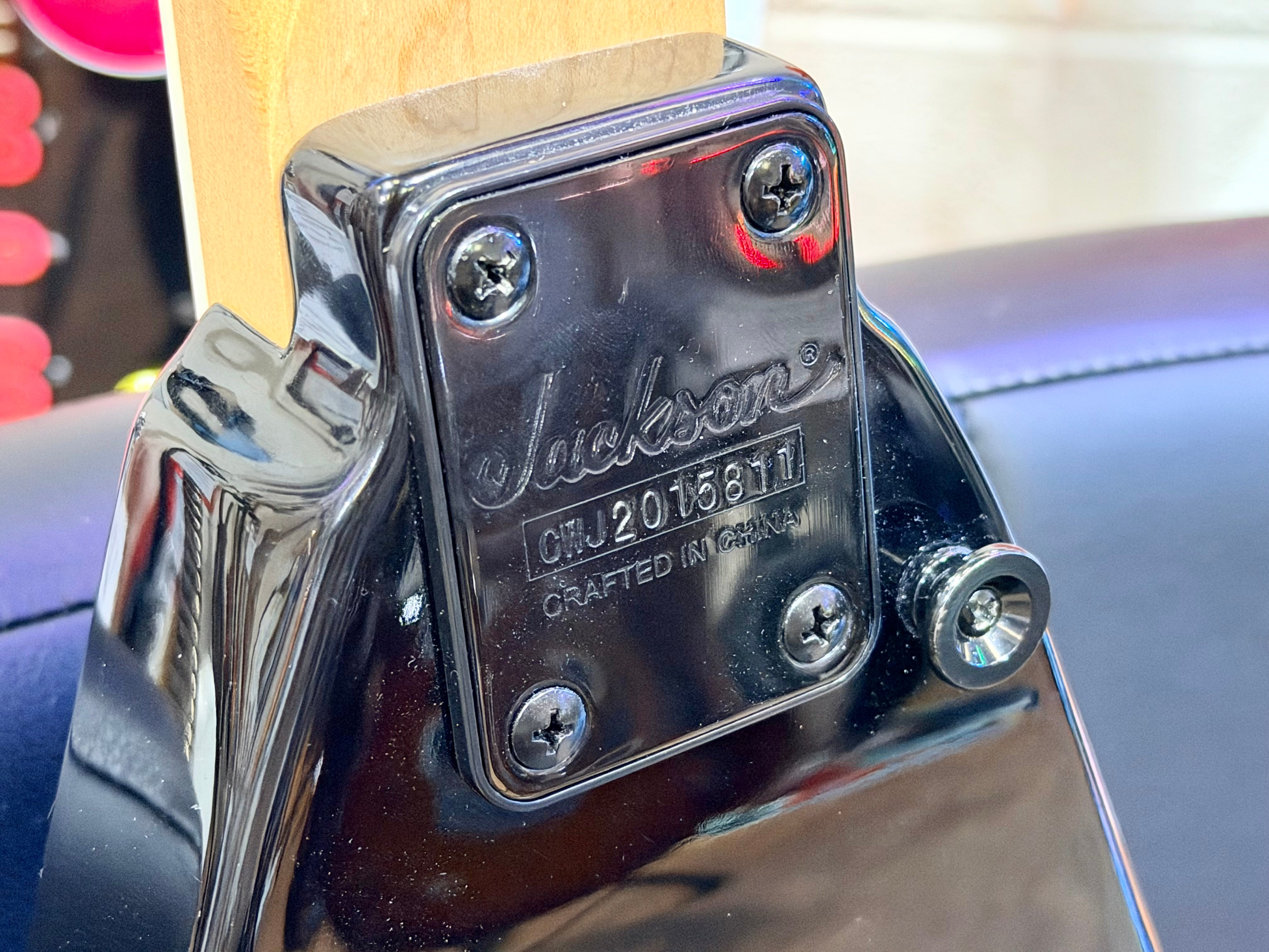 🔥2020🔥 Jackson JS Series King V JS32~ Gloss Black Flying V~ Floyd Rose!