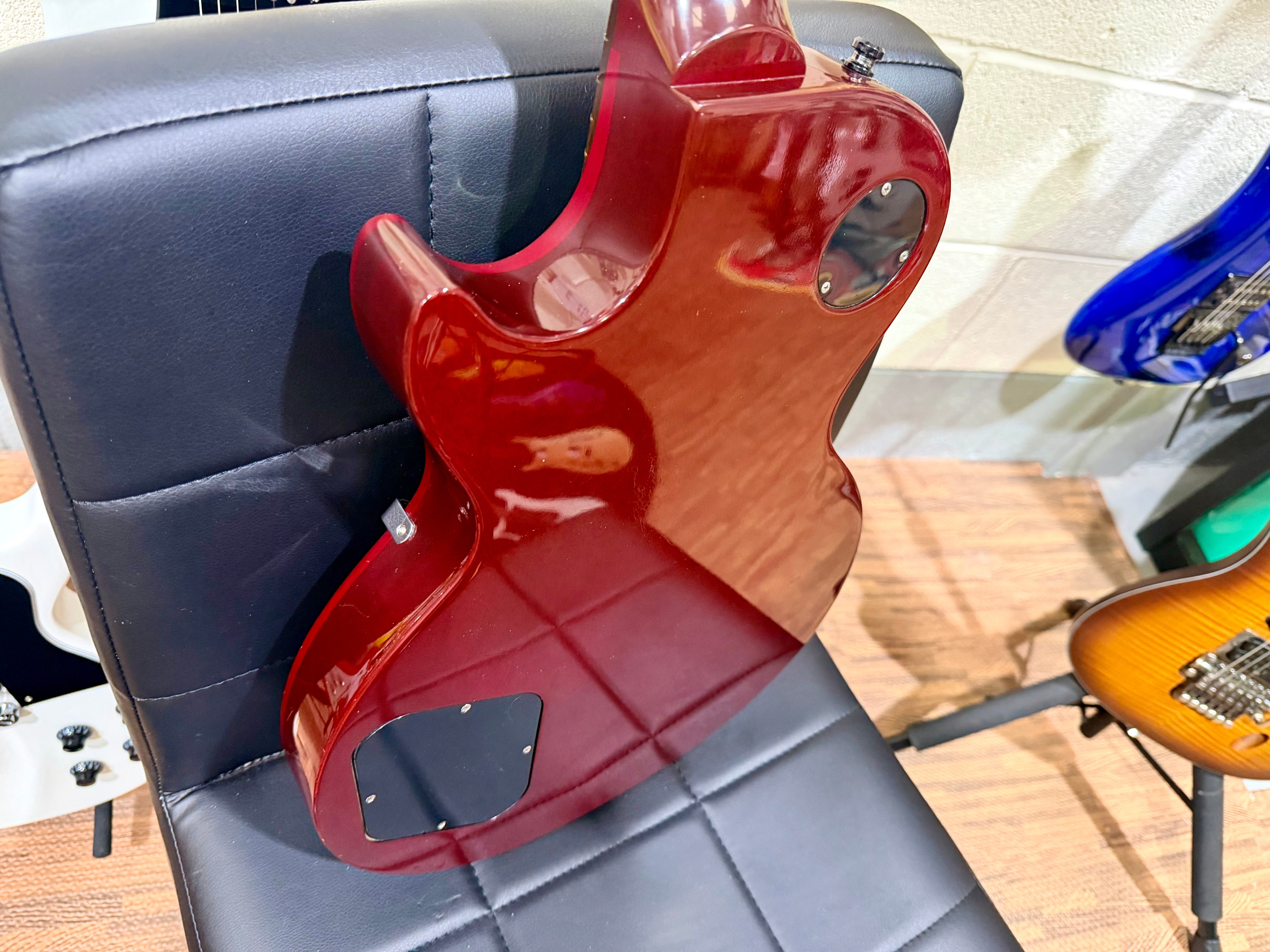 🔥2003🔥 Gibson Les Paul Studio USA~ Electric Guitar~ Wine Red~ 8lb:11oz!