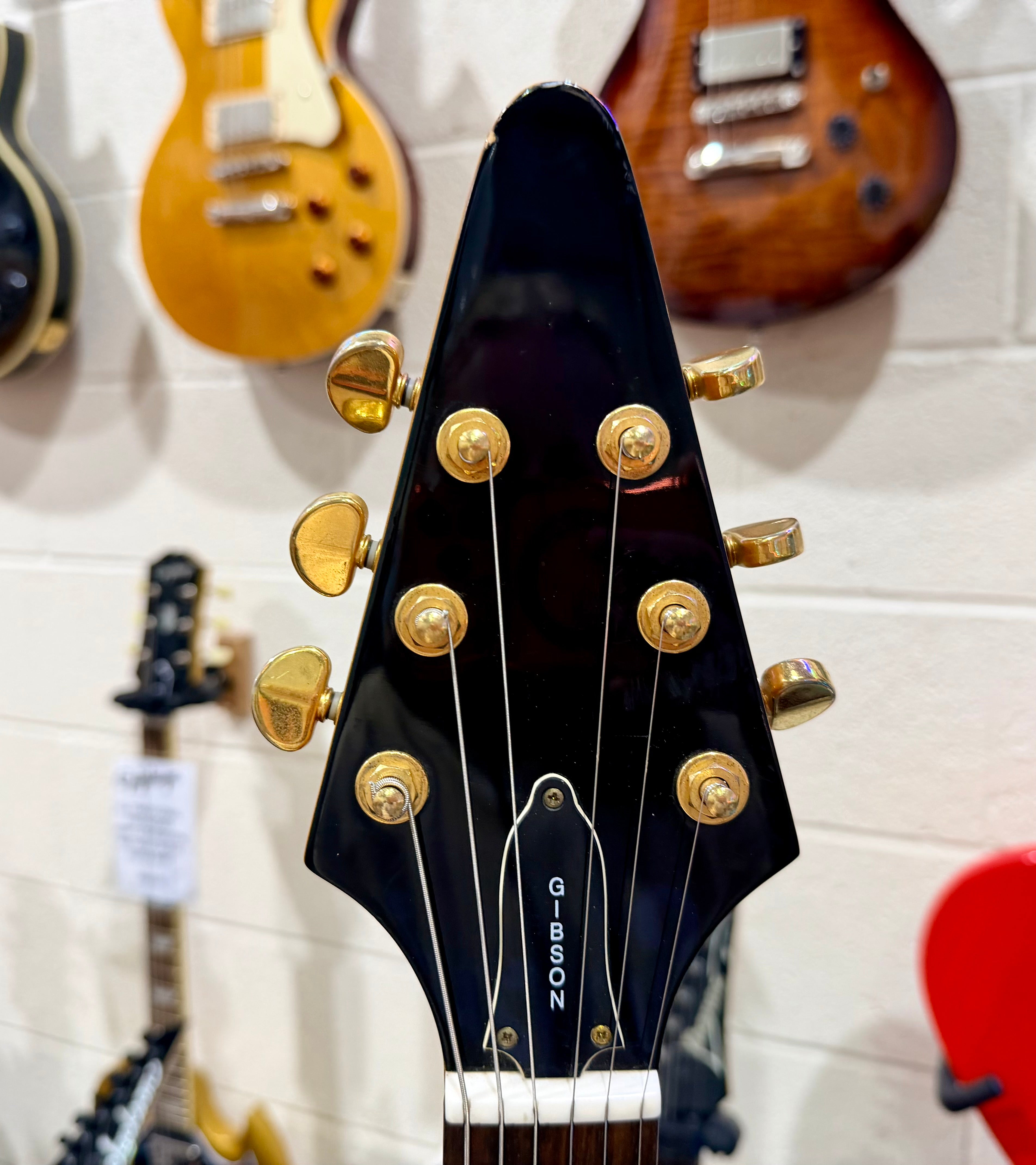 🔥2003 RARE🔥 Epiphone Korina Flying V ’58 Reissue~ Unsung Korea + Flight Case!