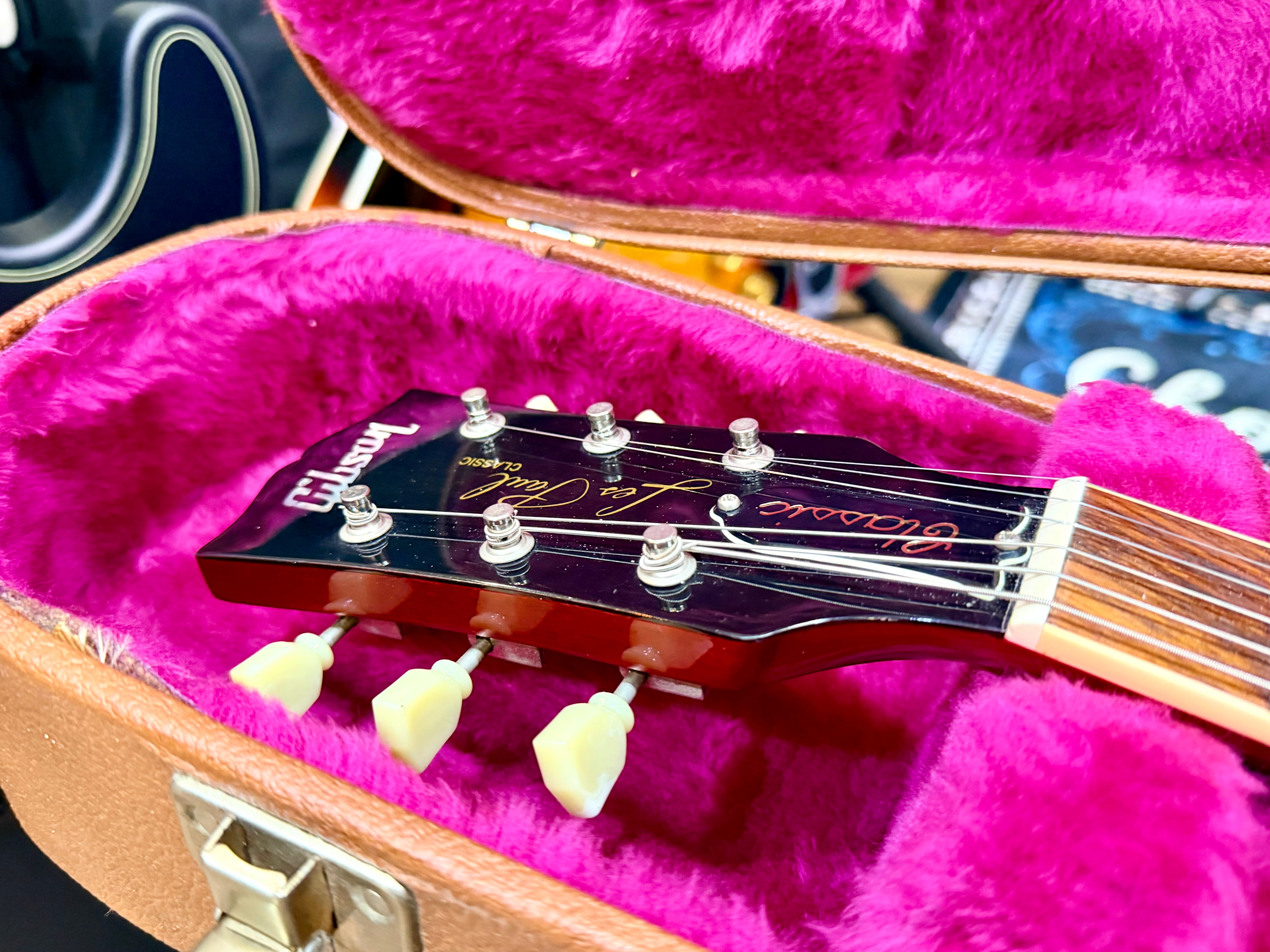 🔥2000🔥 Gibson Les Paul Classic 1960 Reissue~ USA~ Cherry Sunburst + Hard Case!