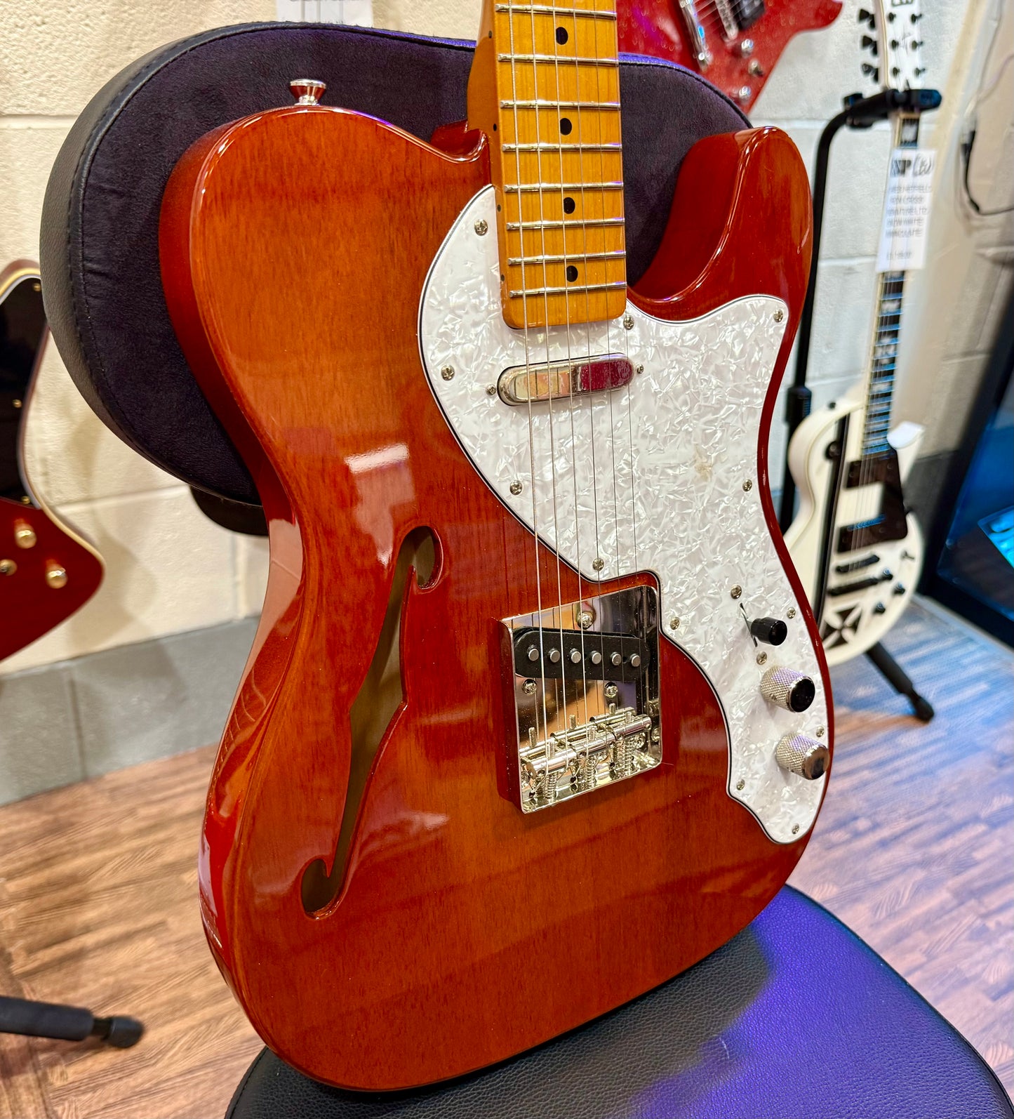 🌟MINT 2024🌟 Fender Squier Classic Vibe '60s Telecaster Thinline~ Maple Neck!