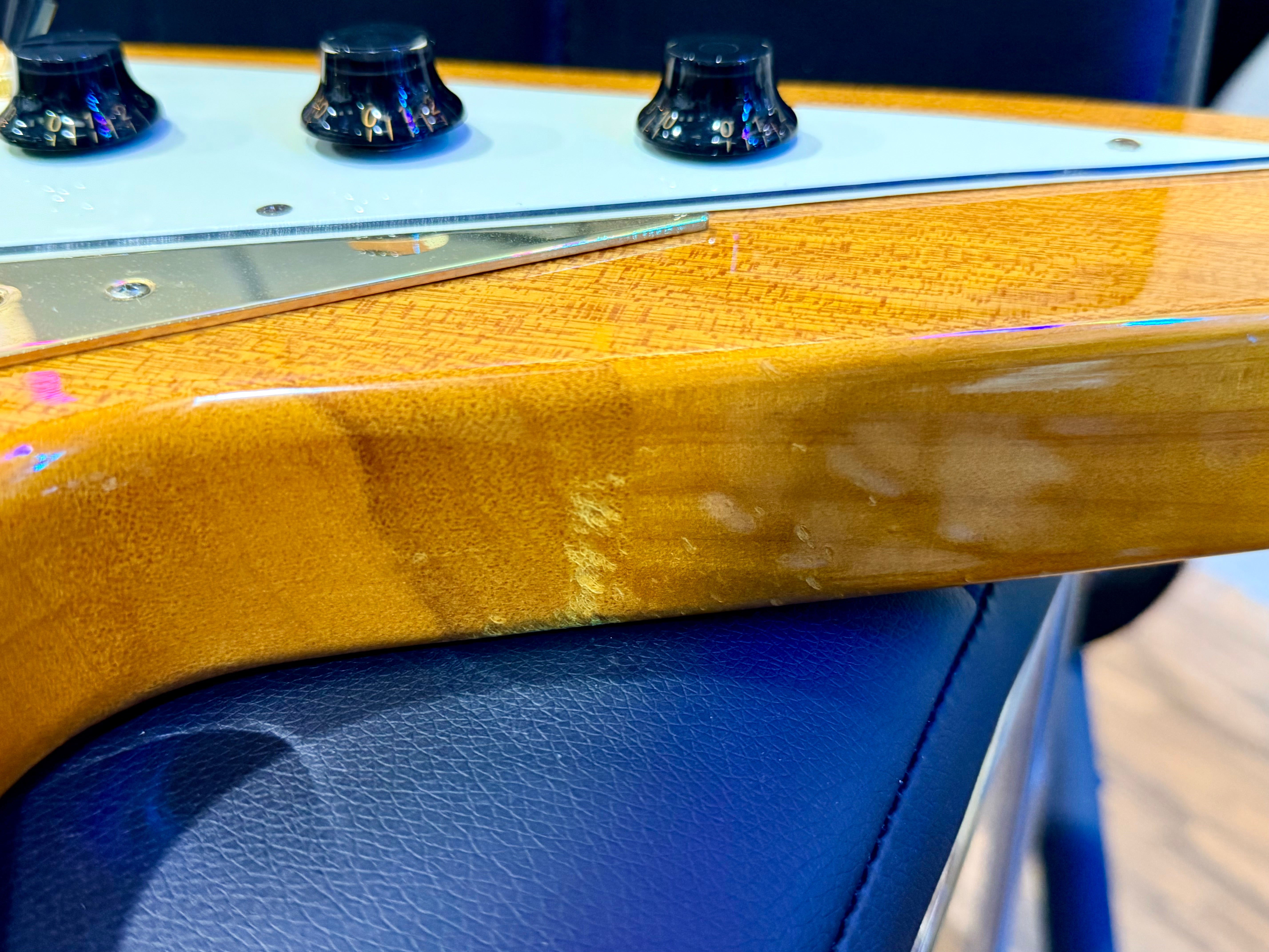 🔥2003 RARE🔥 Epiphone Korina Flying V ’58 Reissue~ Unsung Korea + Flight Case!