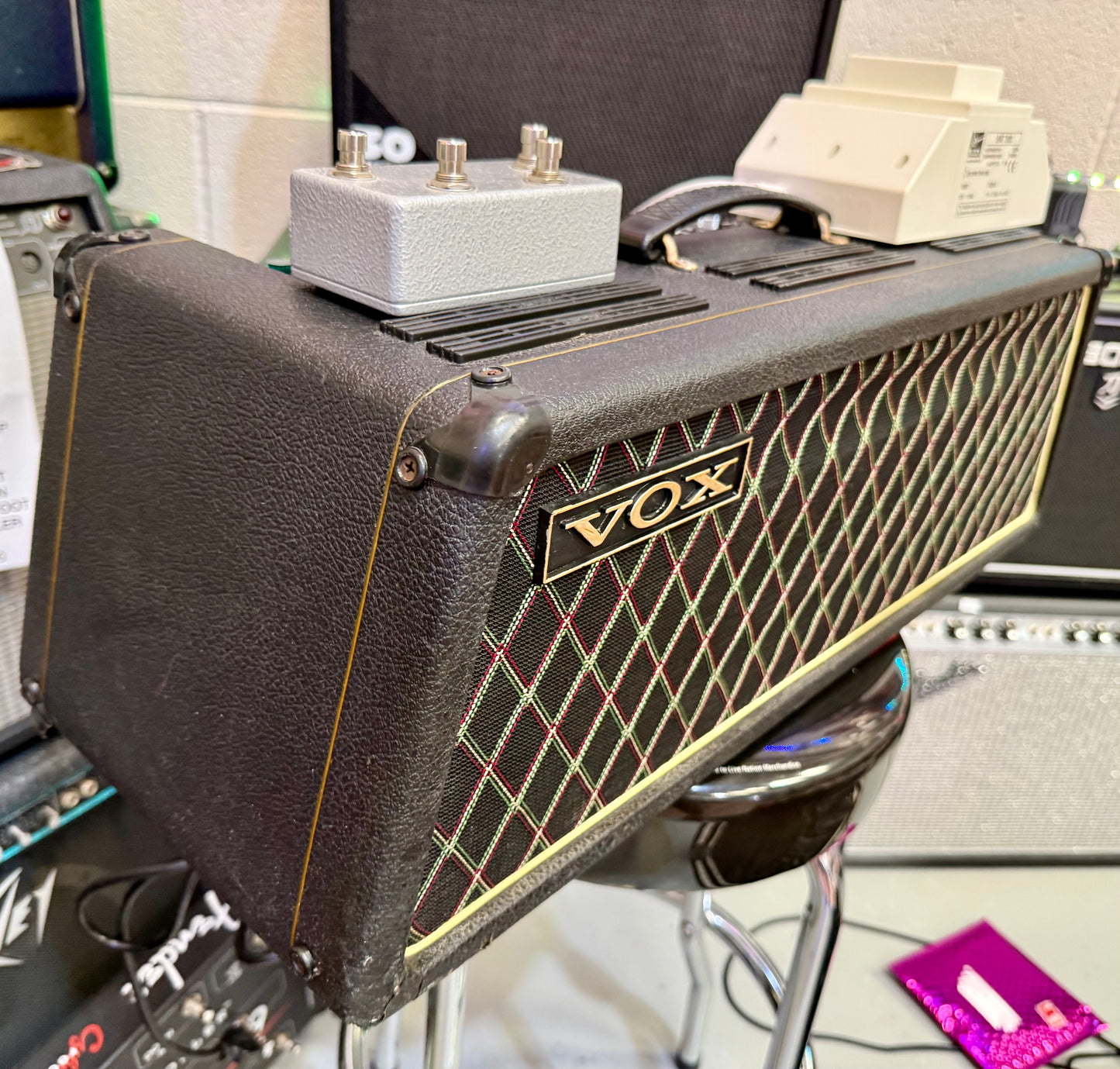 🌟VINTAGE 1966🌟 Vox Buckingham 1121 35w Piggyback Amp Head Amplifier~ Working!