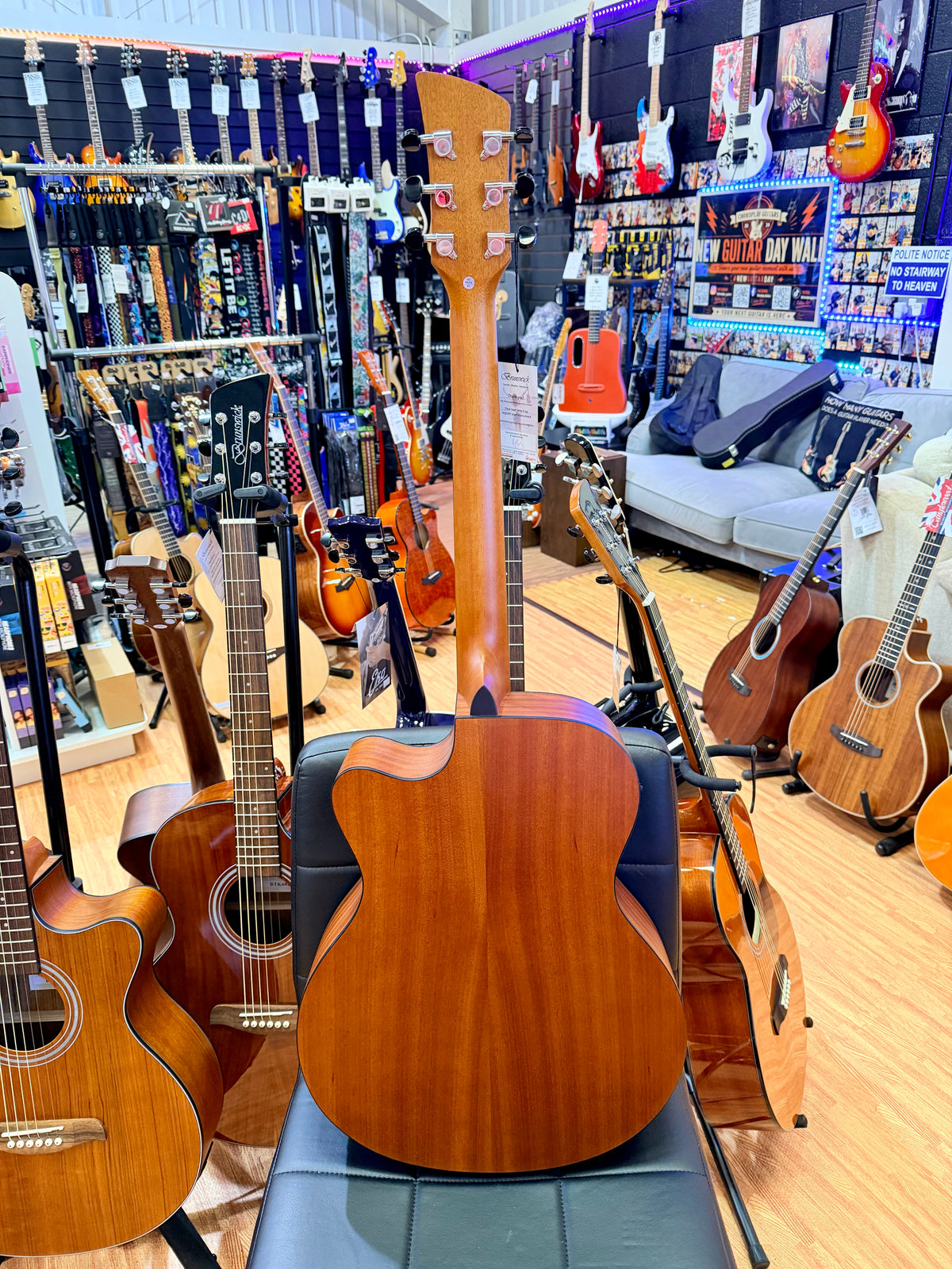 Brunswick BTK50TB Advanced Stage Electro-Acoustic Guitar~ Tobacco Burst Satin