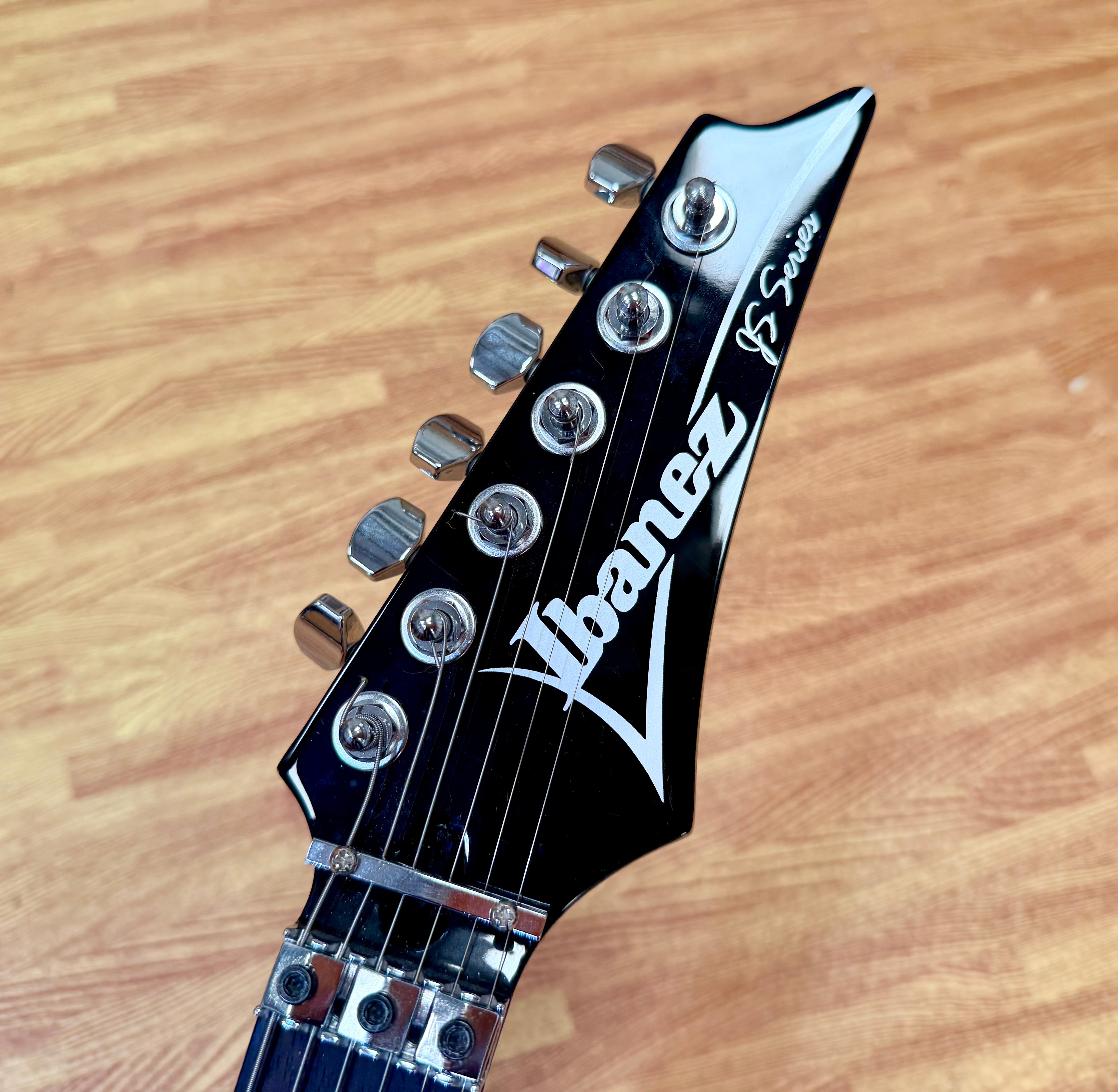 π₯2004π₯ Ibanez JS100 Joe Satriani Signature~ Black MIK Korea Electric Guitar!