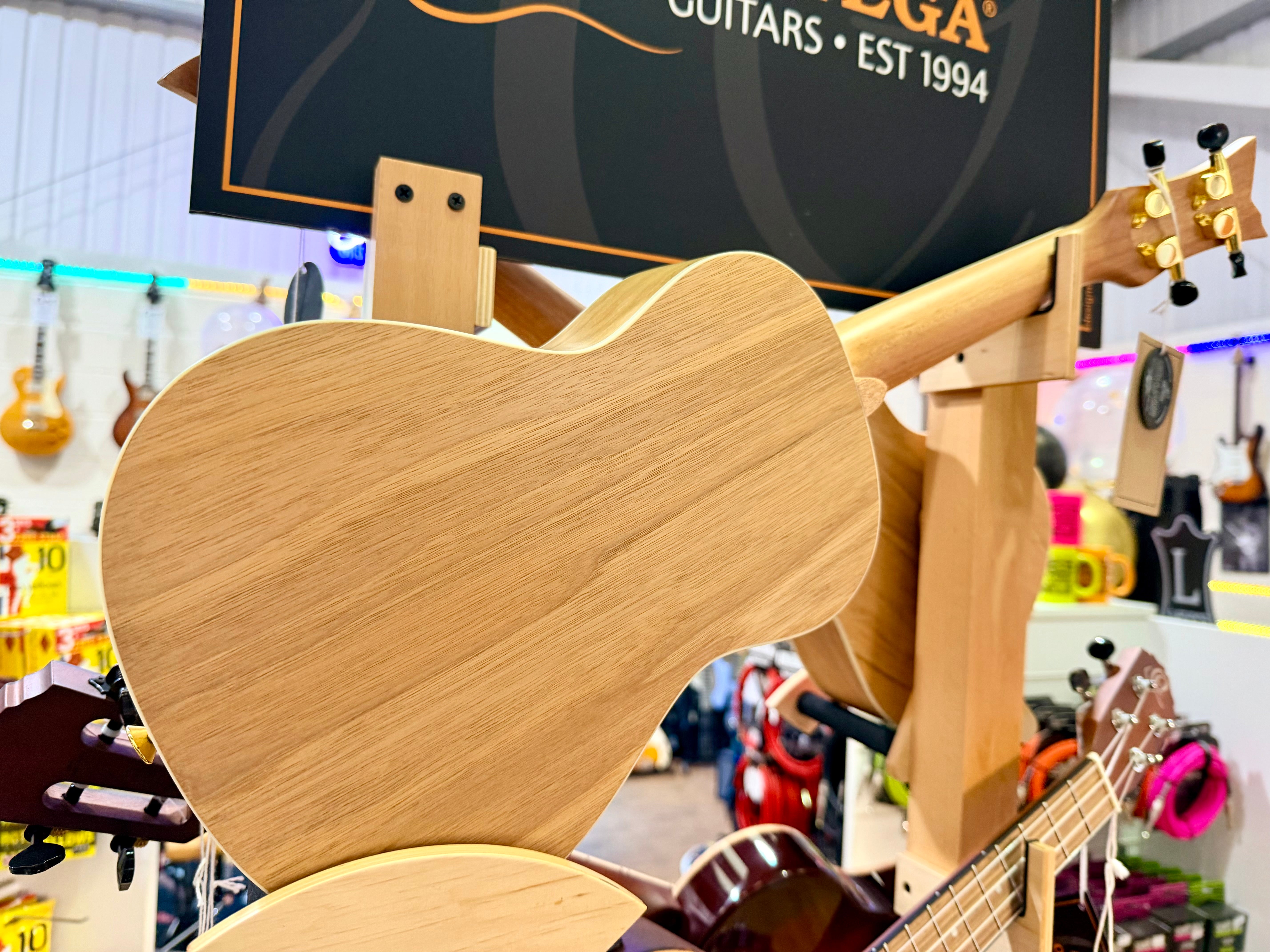 🔥NEW 2025🔥 Ortega Concert Ukulele~ Element Series Metallic Black Sparkle~ Gig Bag