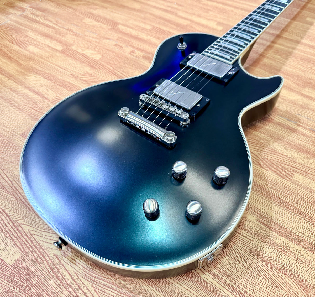🔥2020🔥 Epiphone Les Paul Prophecy~ Aged Jet Black Metallic~ Fishman Pups~Ebony