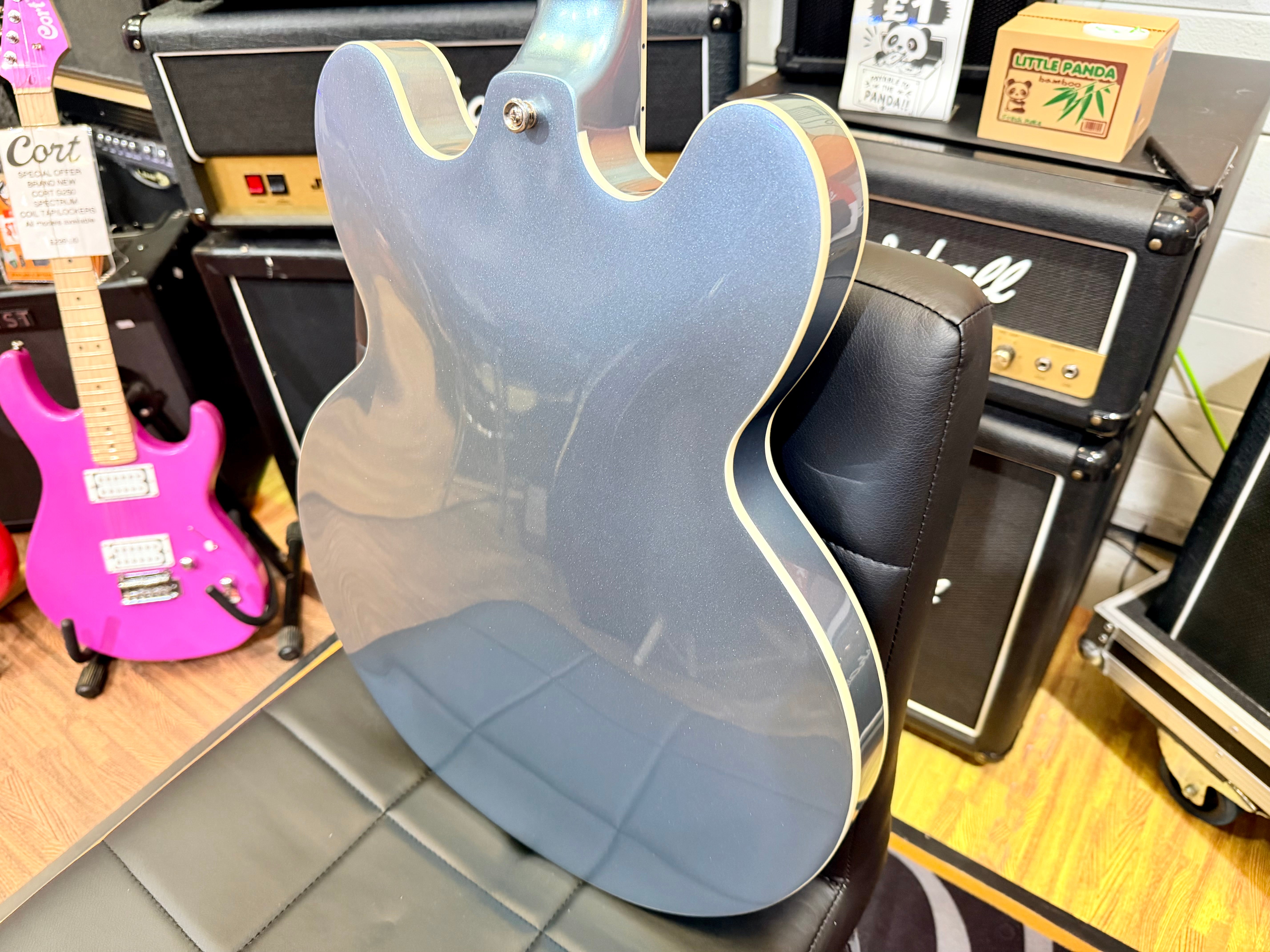 ⚡️2024⚡️ Epiphone Artist Dave Grohl DG-335~ By Gibson Custom~ Pelham Blue!