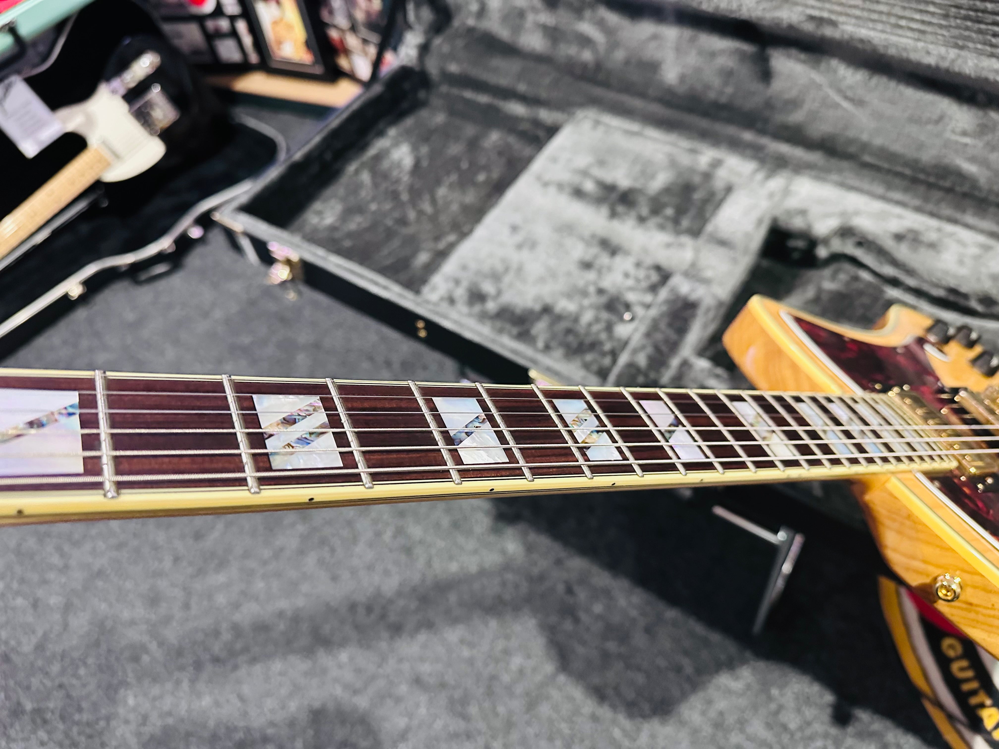 🌟MINT🌟 D'Angelico Ludlow Deluxe~ Swamp Ash Natural~2018~ Hard Case~MUST SEE 🌟