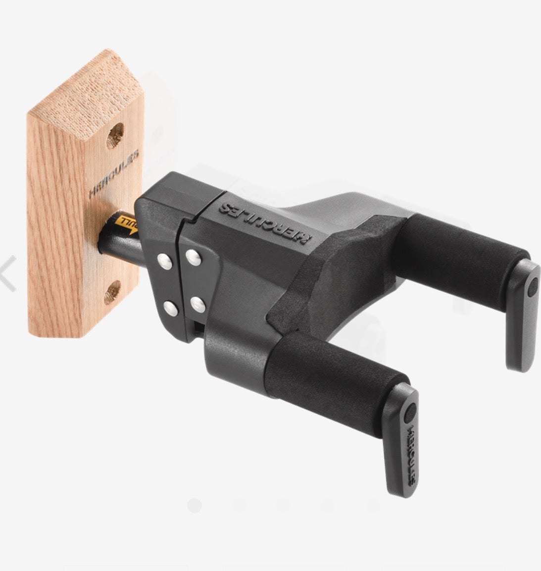 Hercules AGS Plus Hanger Guitar Wall Mount- Woodblock